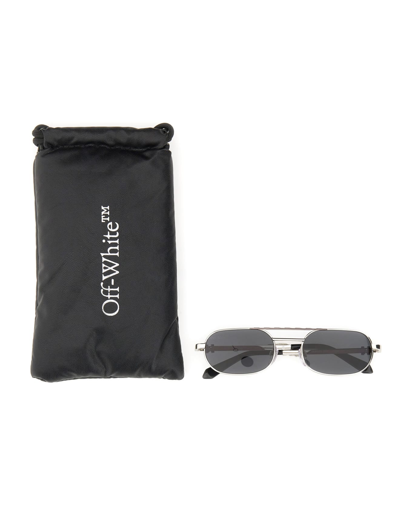 Off-White Baltimore Sunglasses - Argento サングラス