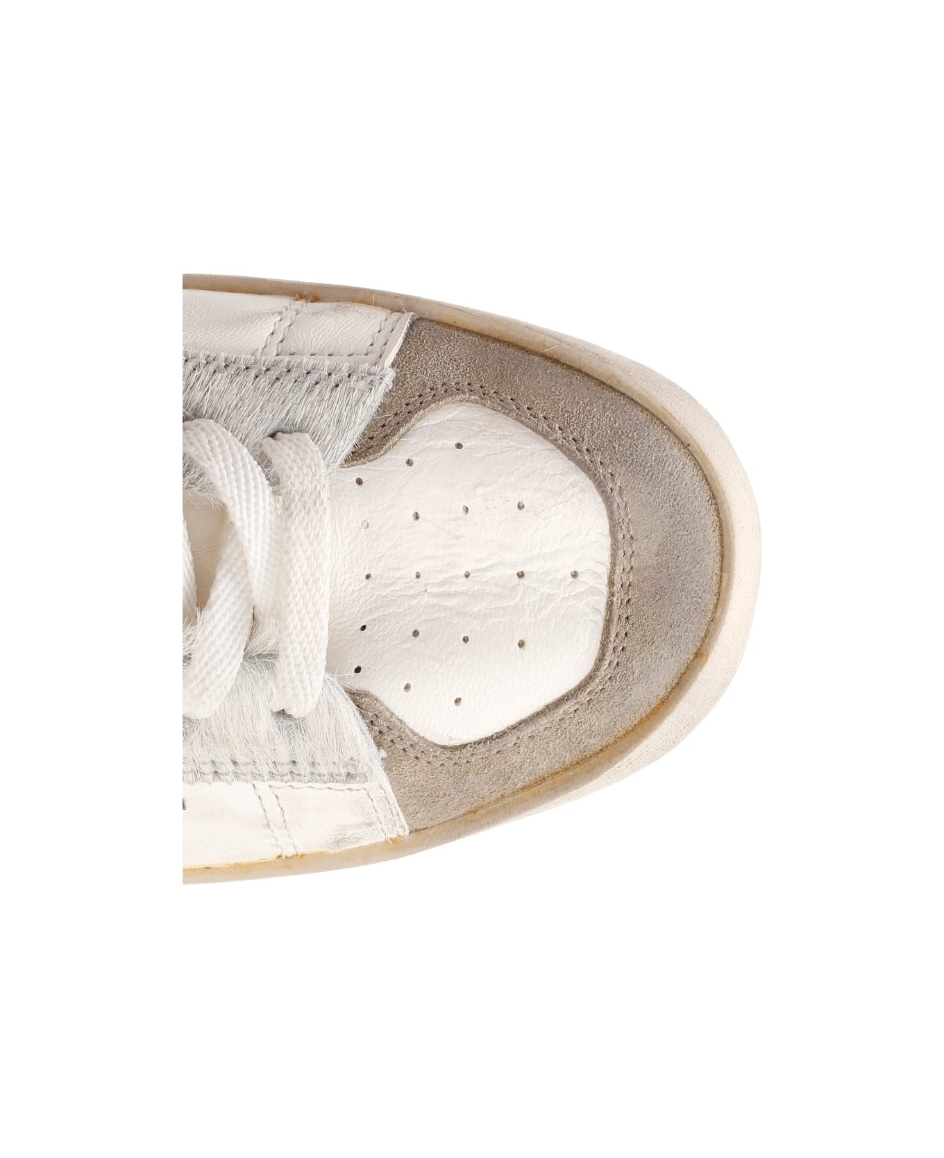 Golden Goose Stardan Sneakers - Cream/Taupe/White/Chocolate Brown
