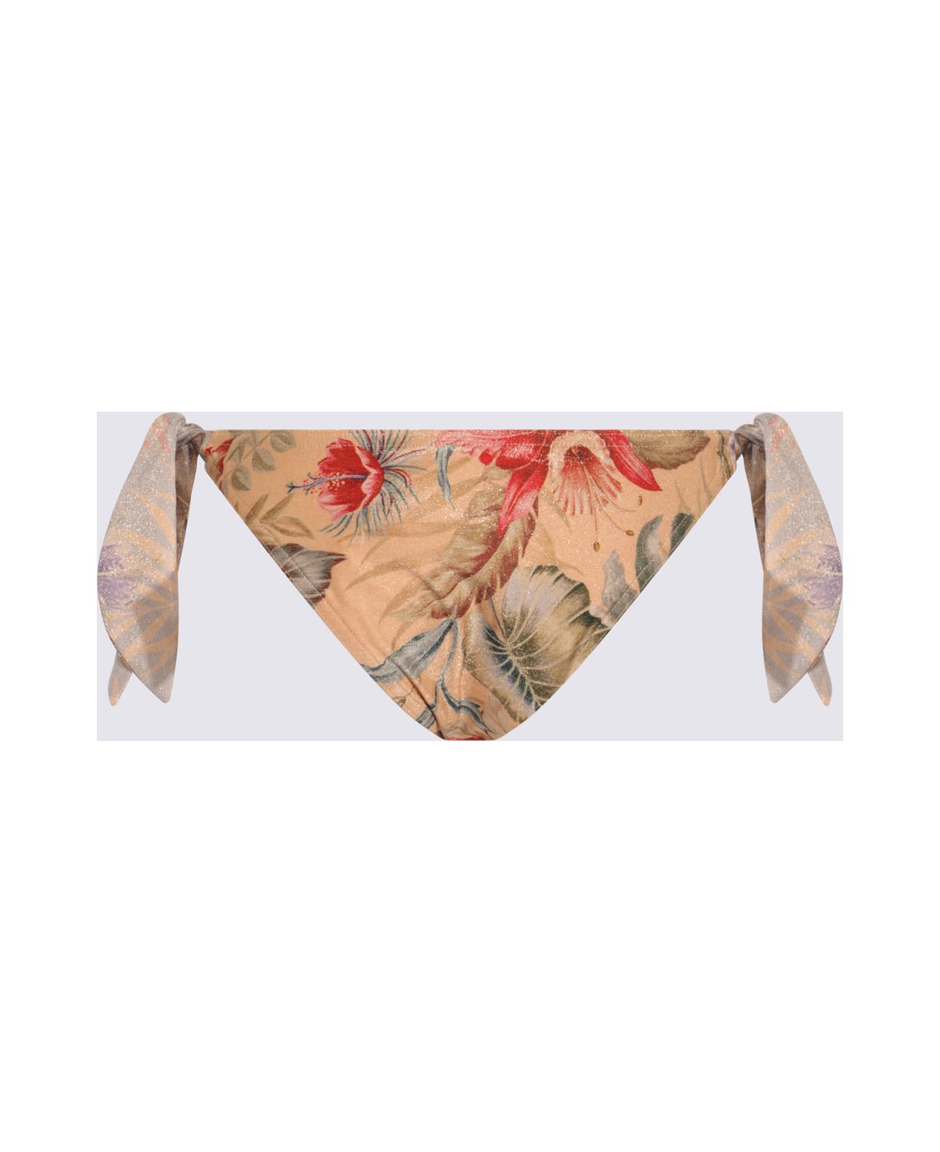 Zimmermann Pink Slip Beachwar - TAN MULTI FLORAL