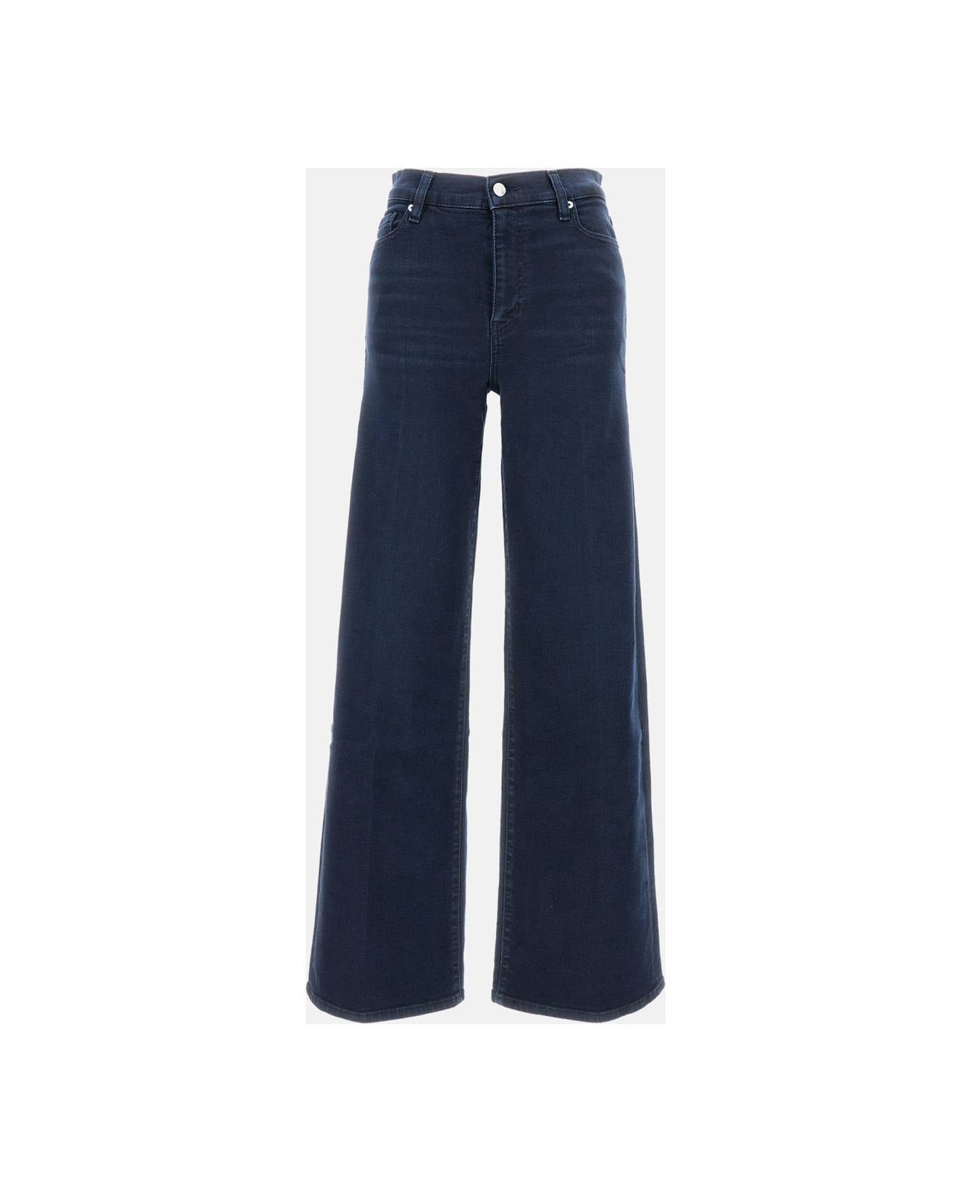 Frame Le Slim Palazzo Jeans - Blue