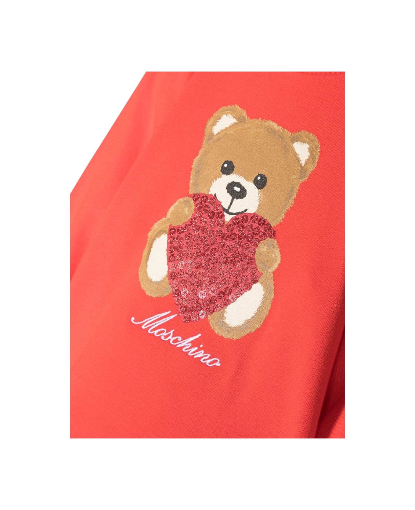 Moschino Dress Ml Bear - RED