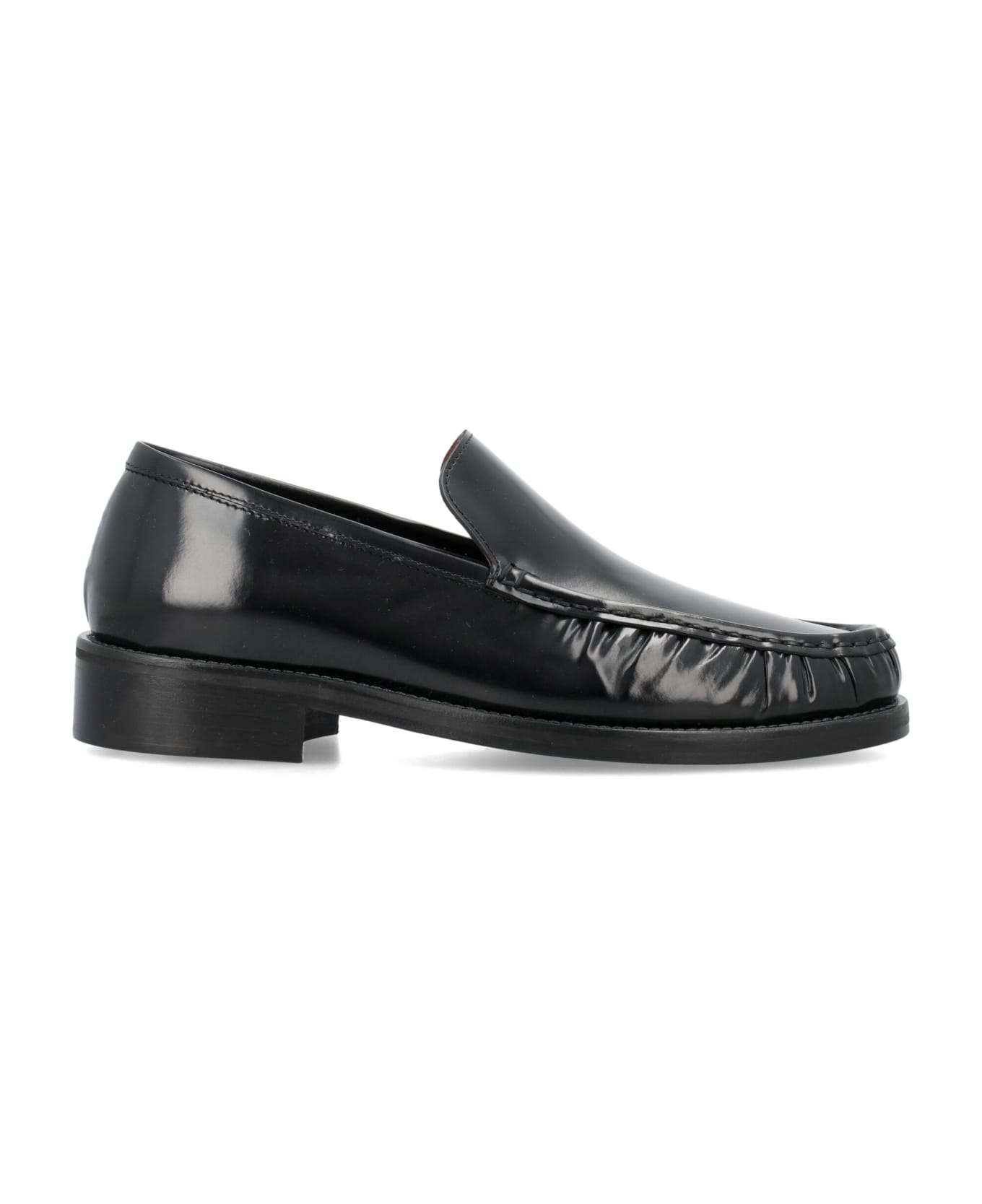 Acne Studios Leather Loafers - BLACK