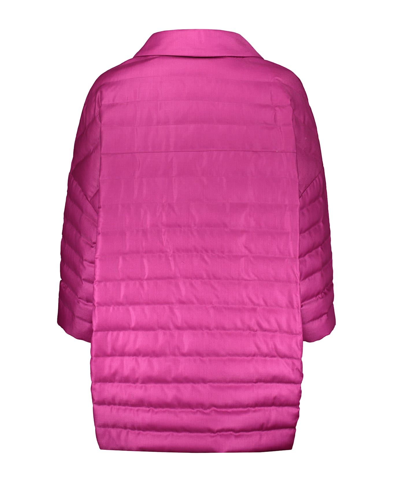 Herno Snap Button Fastening Down Jacket - Fuchsia