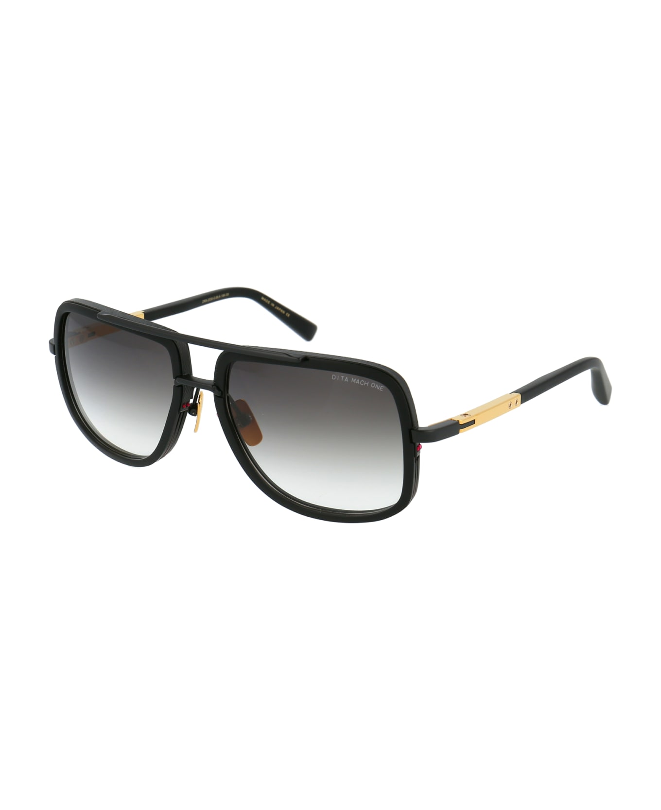 Dita Mach-one Sunglasses - Matte Black-Matte Black