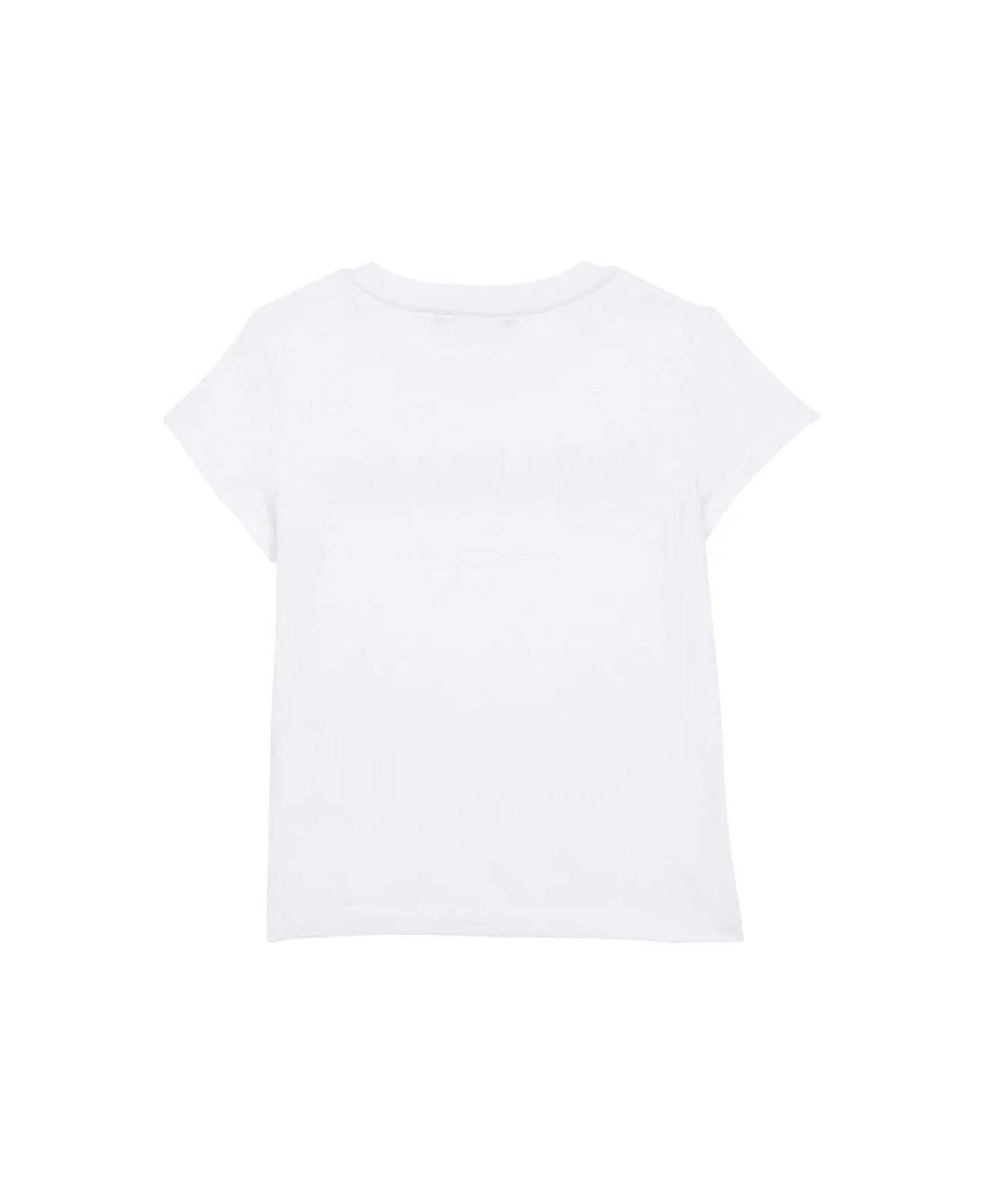 Balmain Logo T-shirt - White Tシャツ＆ポロシャツ