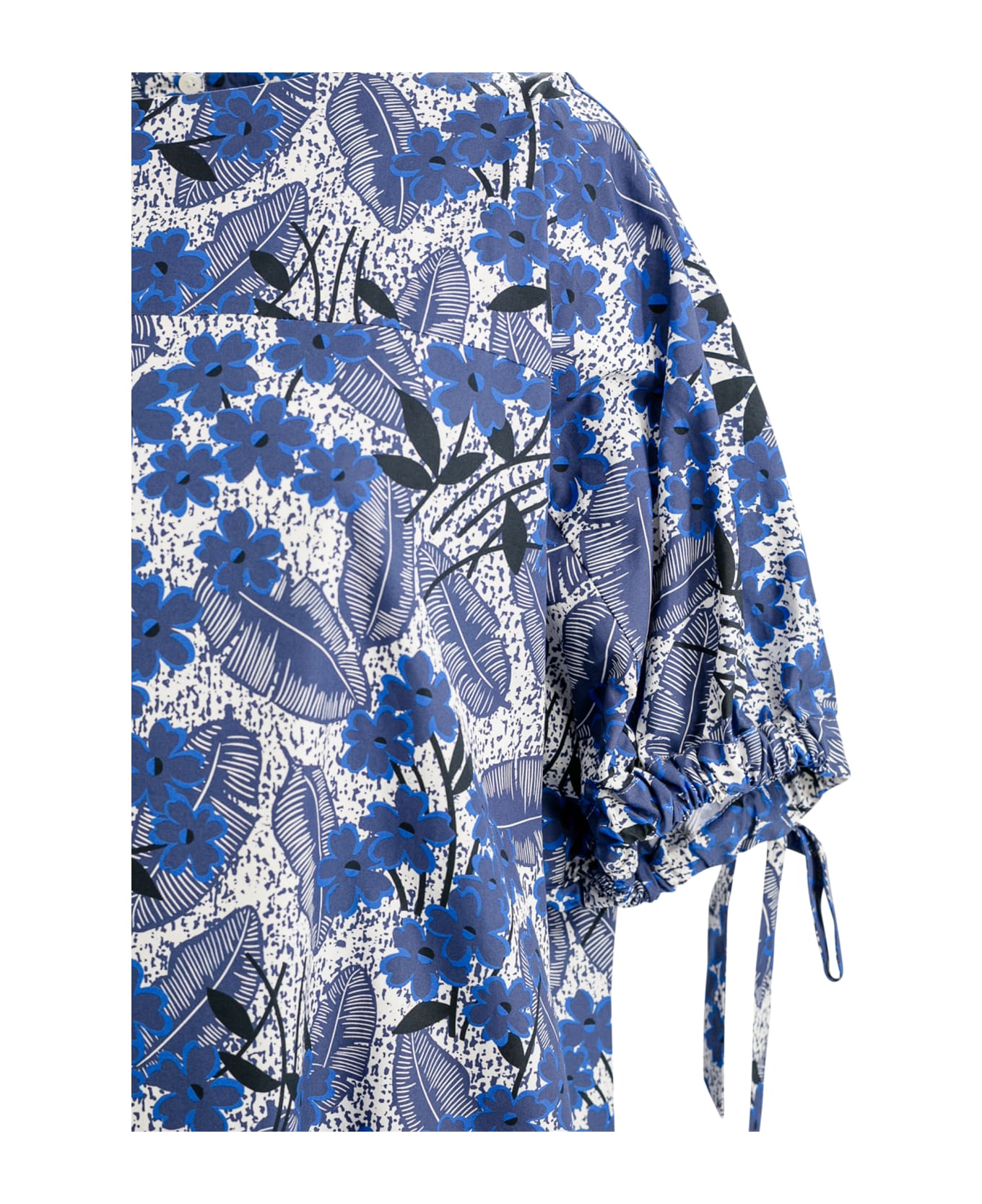 Weekend Max Mara Cotton Poplin Overdress - Fiore batik