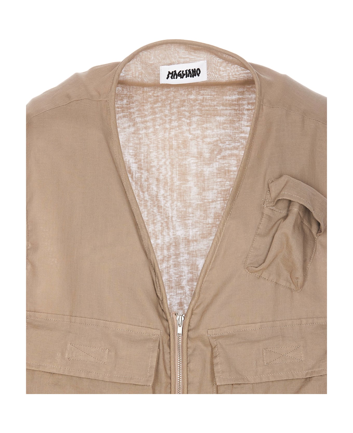 Magliano Supercargo Vest - Beige