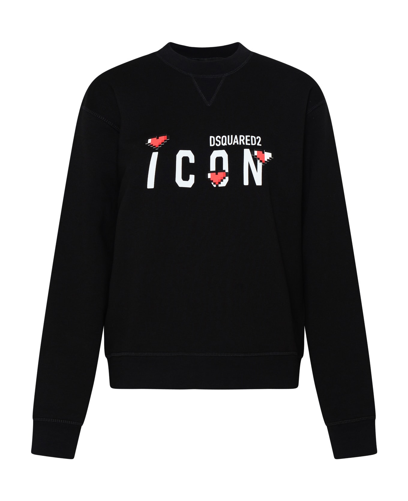 Dsquared2 Icon Game Lover T-shirt - BLACK