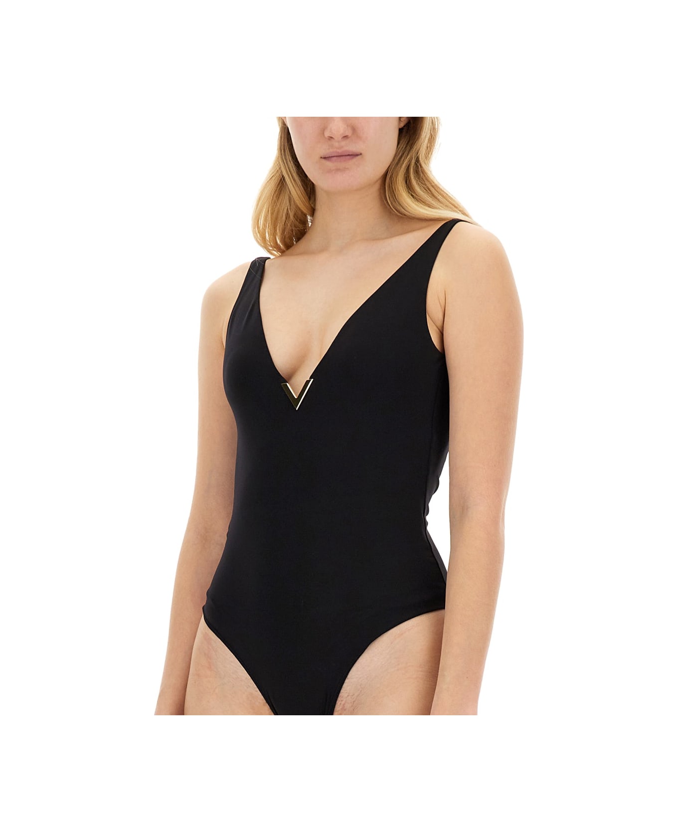 Valentino One-piece Swimsuit - BLACK