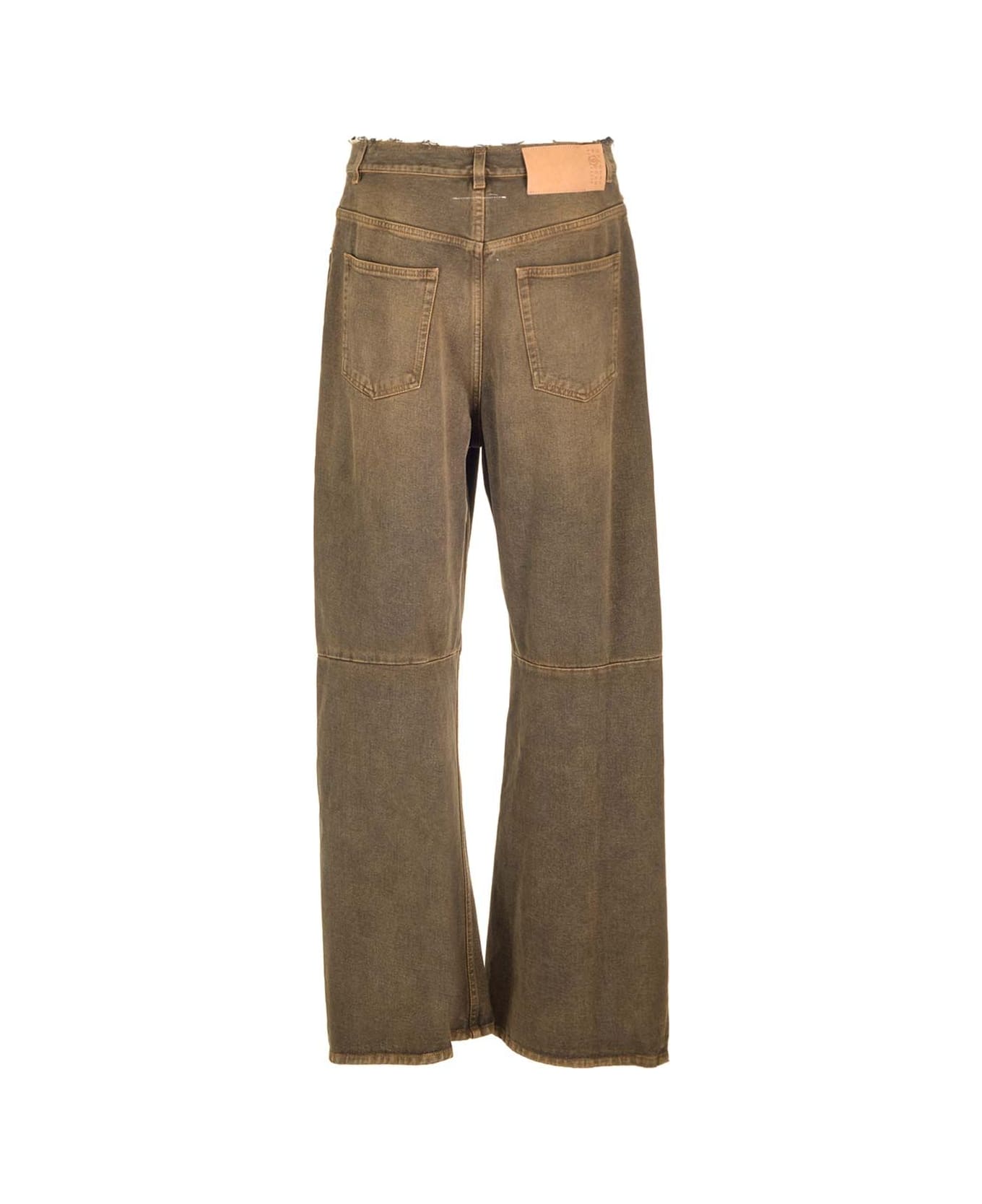 MM6 Maison Margiela Five-pocket Jeans - Brown