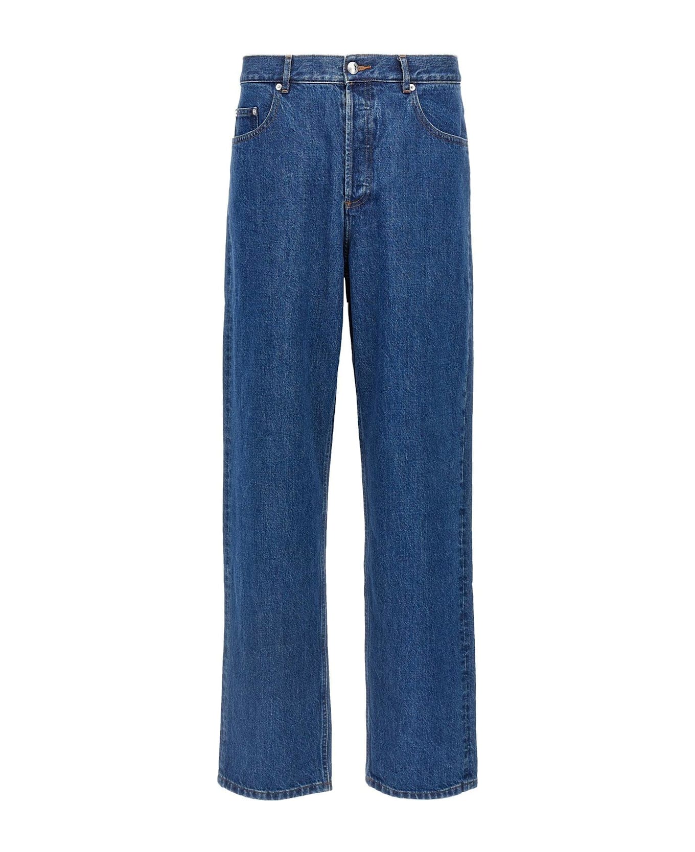 A.P.C. Fairfax Straight Leg Jeans - Ial Washed Indigo