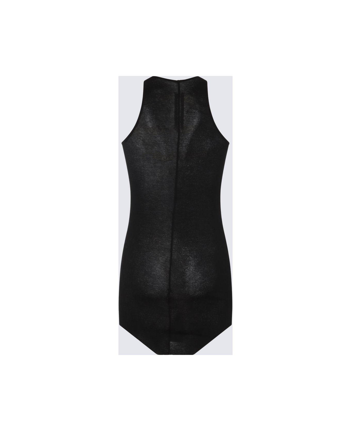 Rick Owens Black Cotton Top - Black