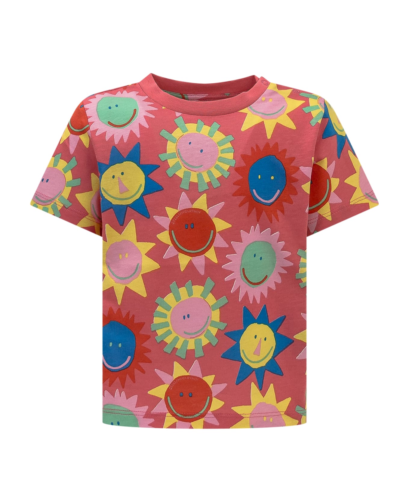 Stella McCartney Kids Sunshine T-shirt - ROSA Tシャツ＆ポロシャツ