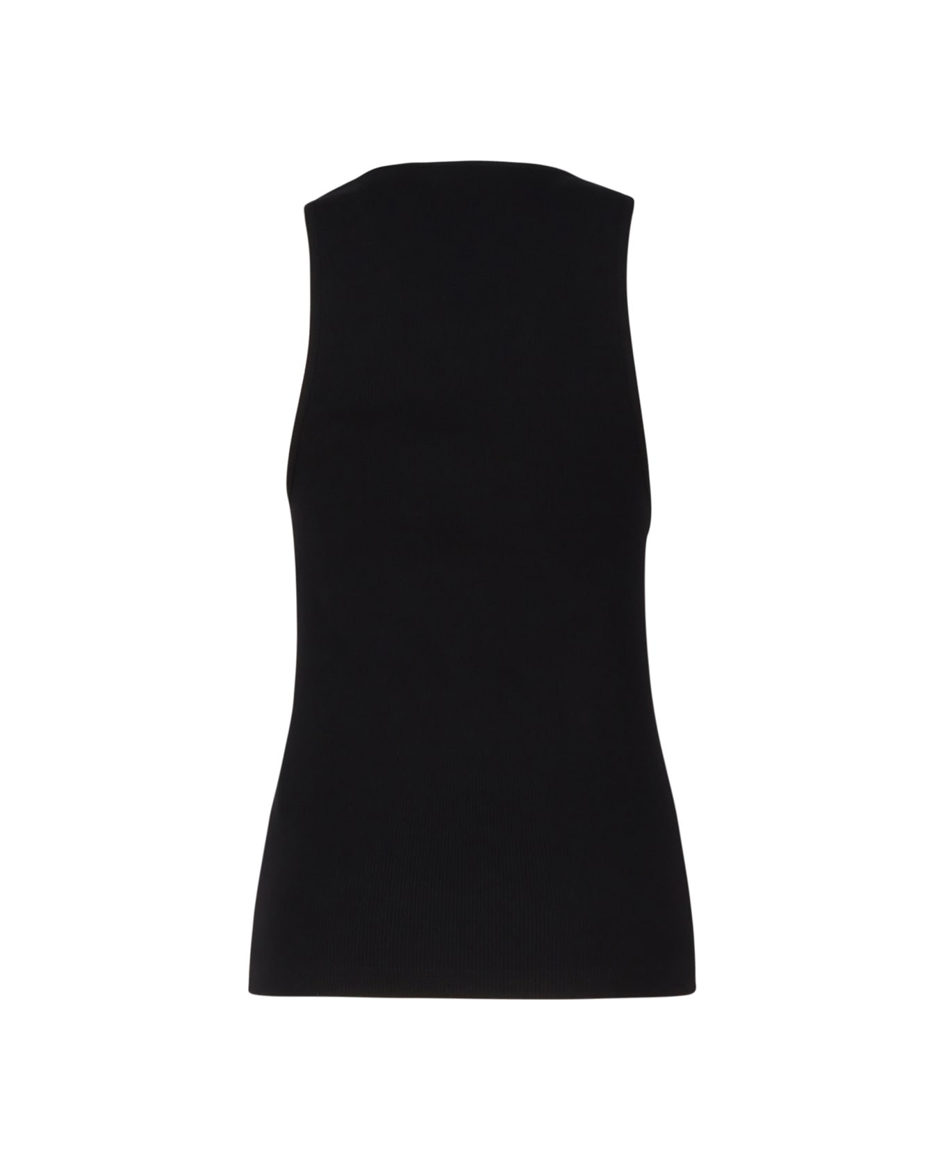 J.W. Anderson Tank Top With Embroidery - Black