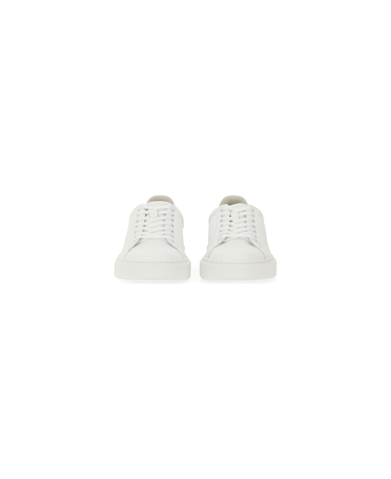 Woolrich Leather Sneaker - White スニーカー