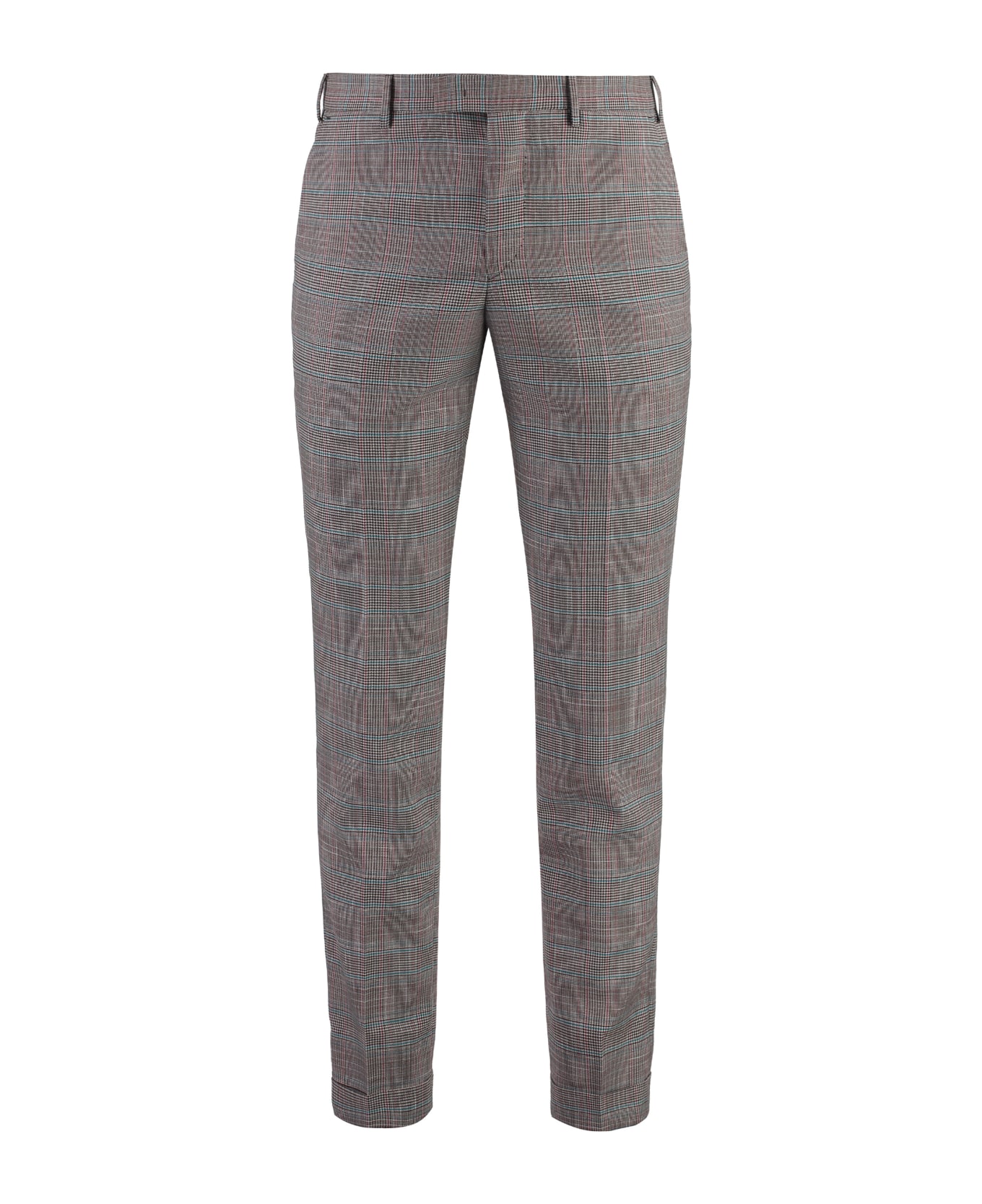 PT Torino Wool Trousers - Multicolor