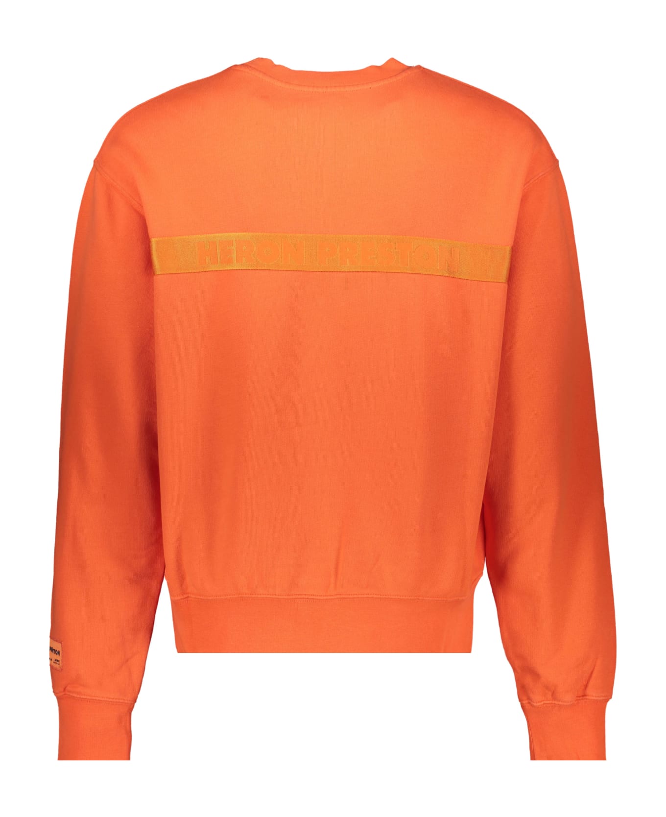 HERON PRESTON Print Sweatshirt - Orange