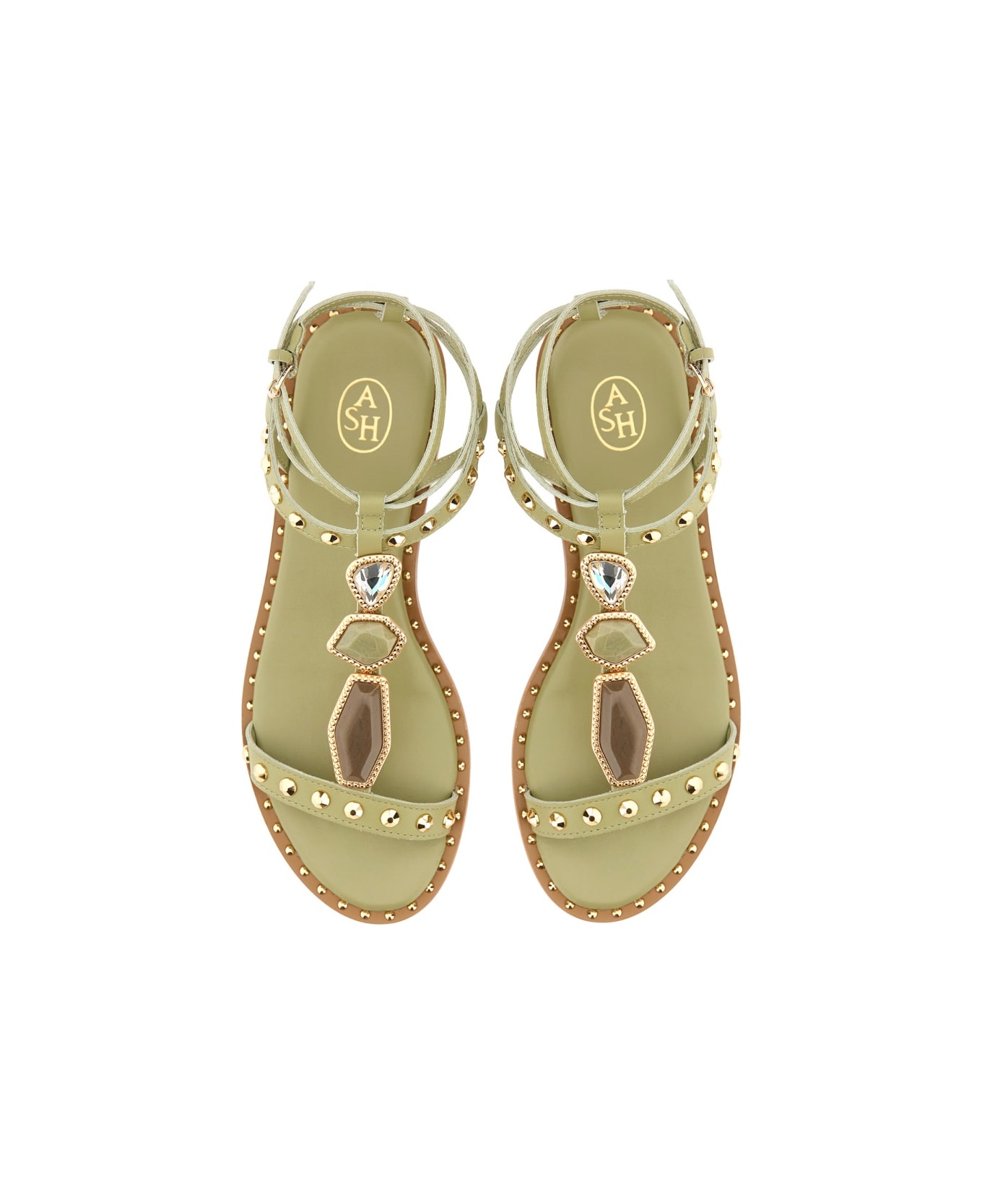 Ash Sandal "penny" - GREEN