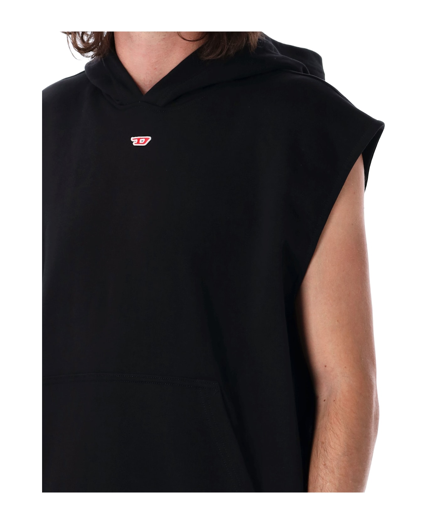 Diesel S-boxt-sl-d Sweatshirt - BLACK