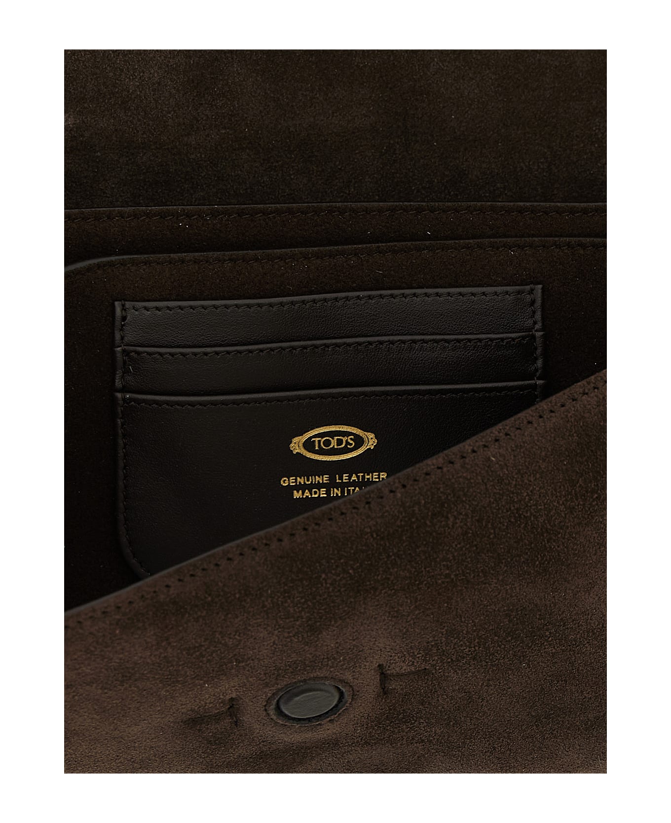 Tod
s 
t Timeless
 Mini Shoulder Bag - Brown