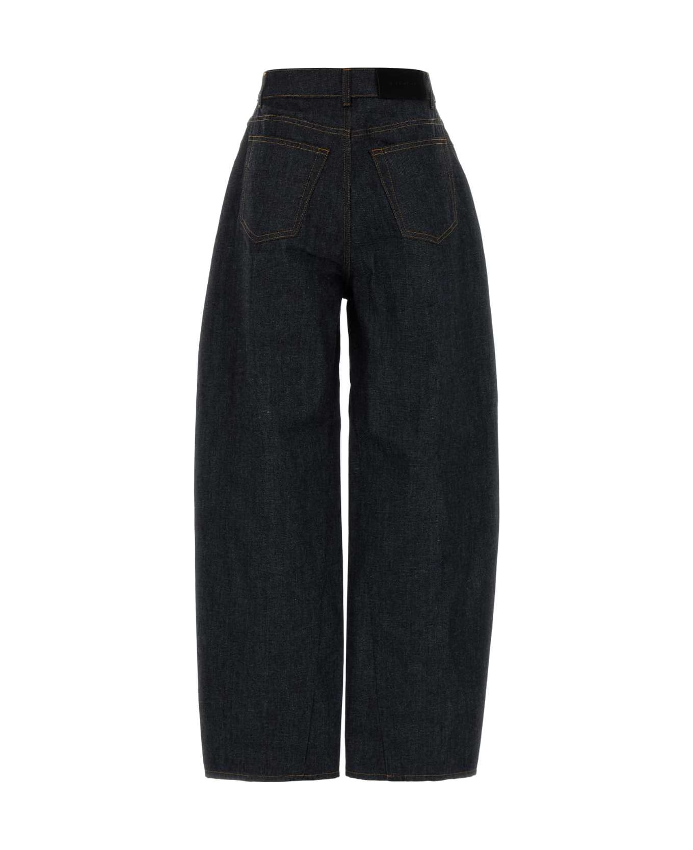 Givenchy Denim Wide-leg Jeans - DARKBLUE