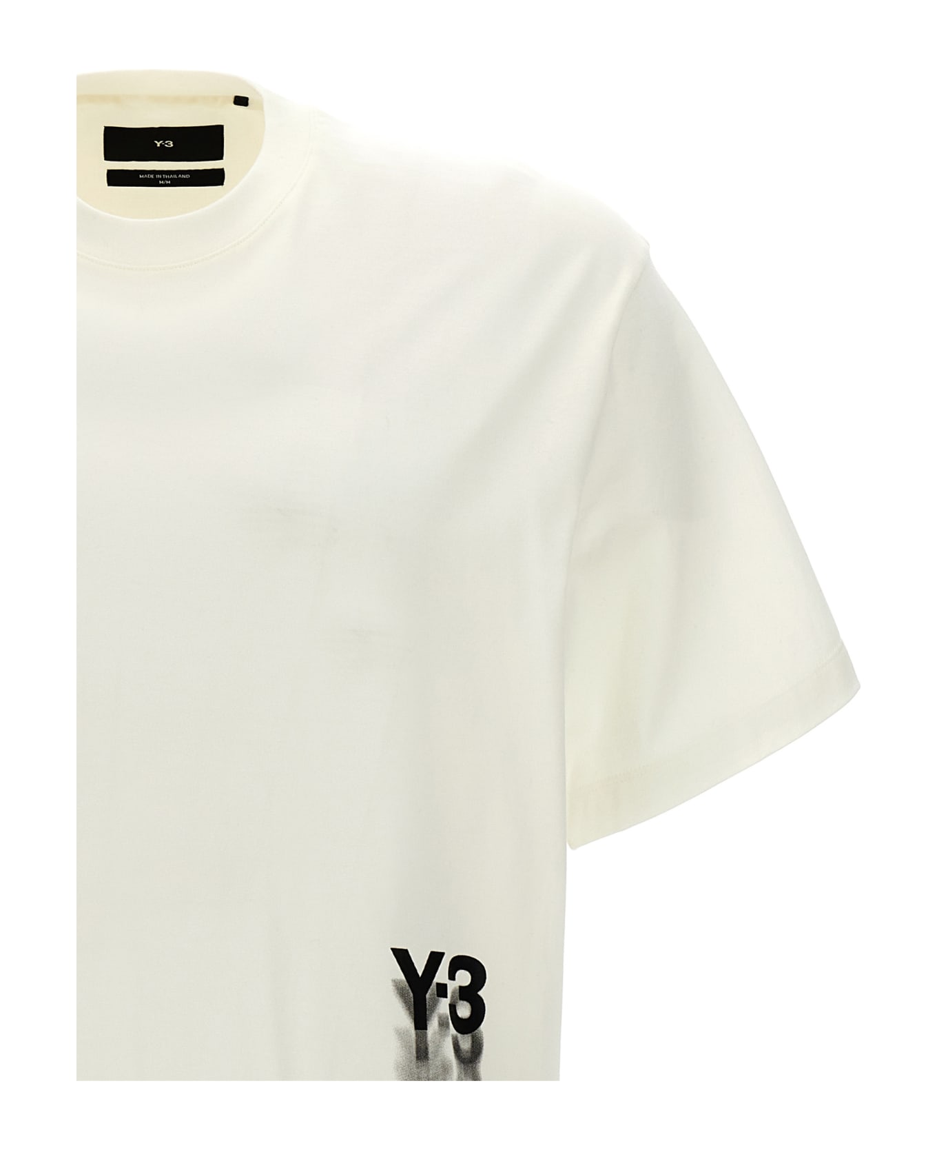 Y-3 'gfx' T-shirt T-Shirt - WHITE