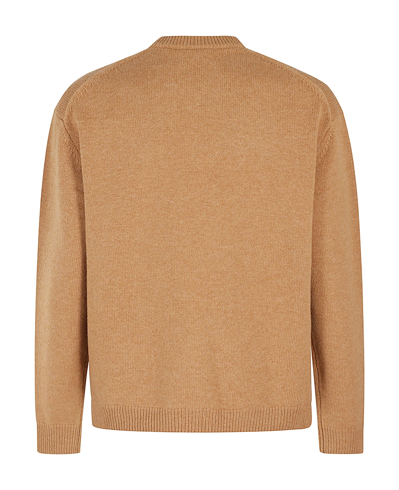 Maison Kitsuné Fox Head Intarsia Comfort Jumper - Sequoia