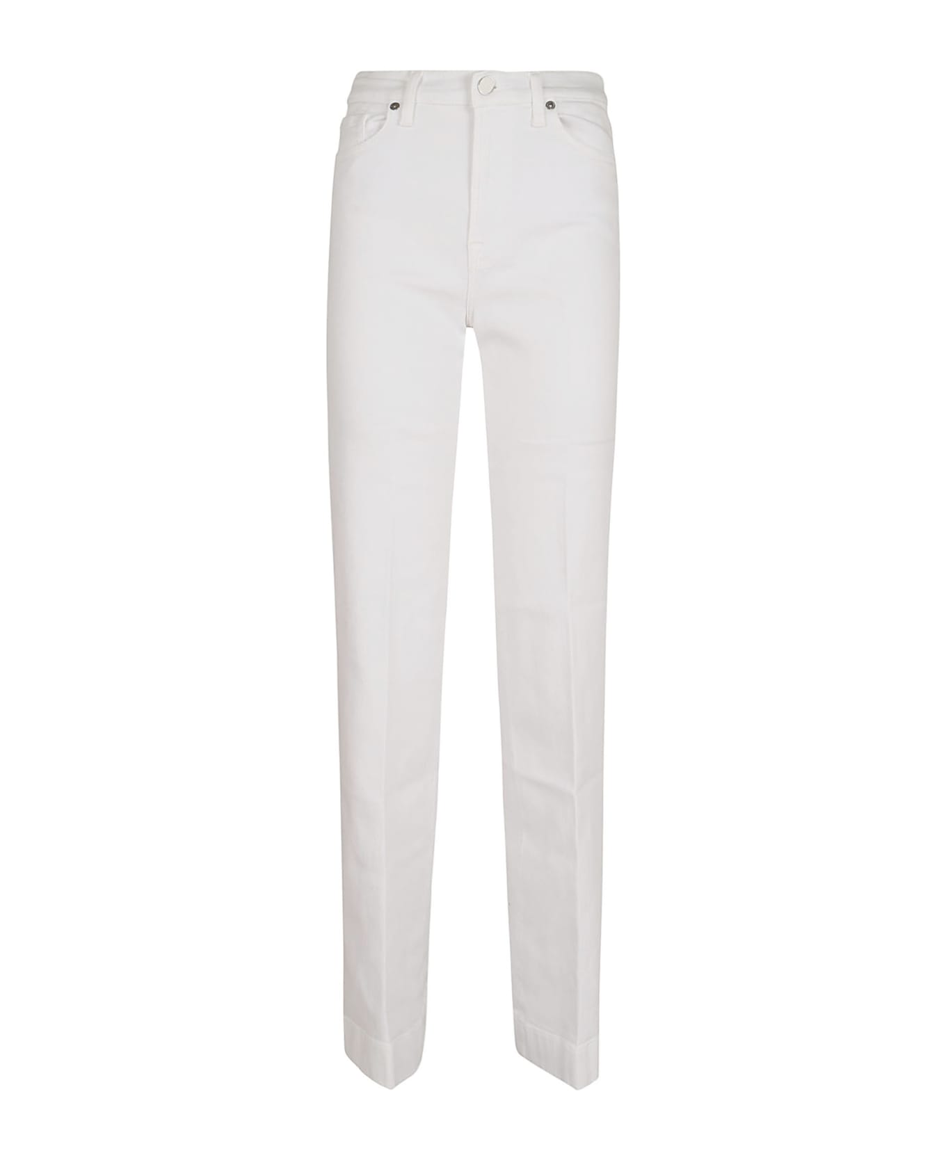 7 For All Mankind Modern Dojo Luxvinsol - White ボトムス