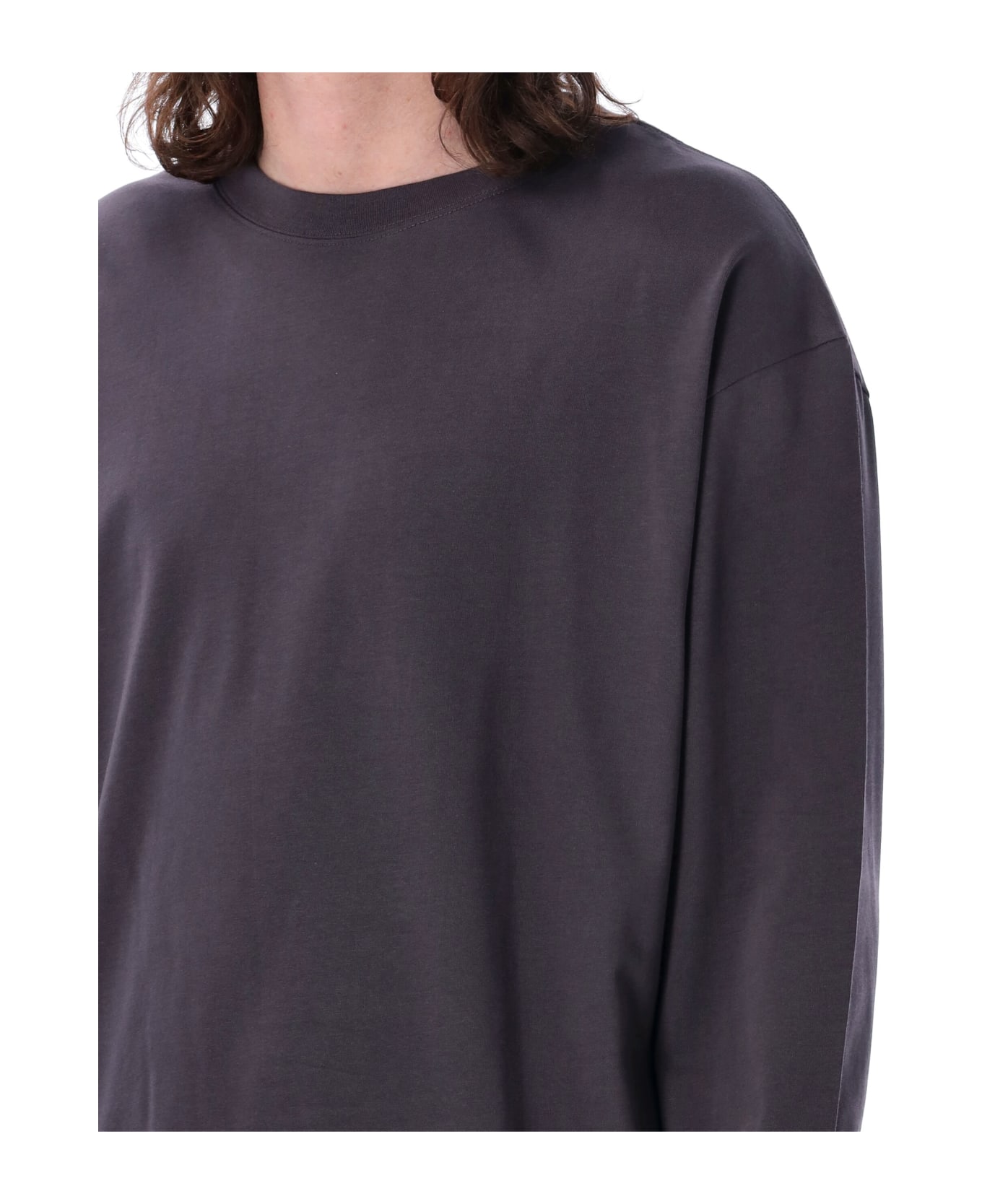 Studio Nicholson Javelin Long Sleeves T-shirt - ASPHALT