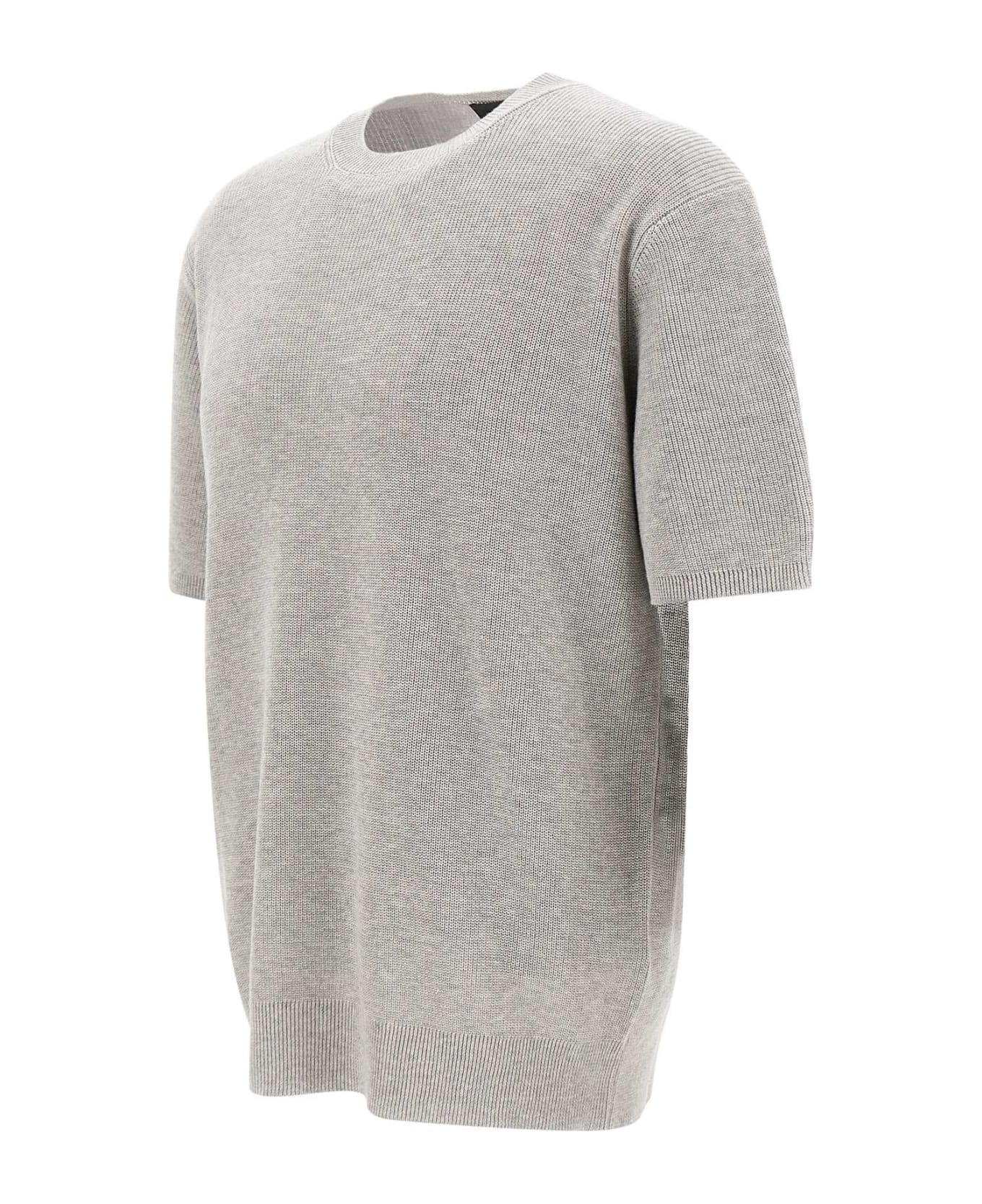 Filippo De Laurentiis Cotton Sweater - GREY