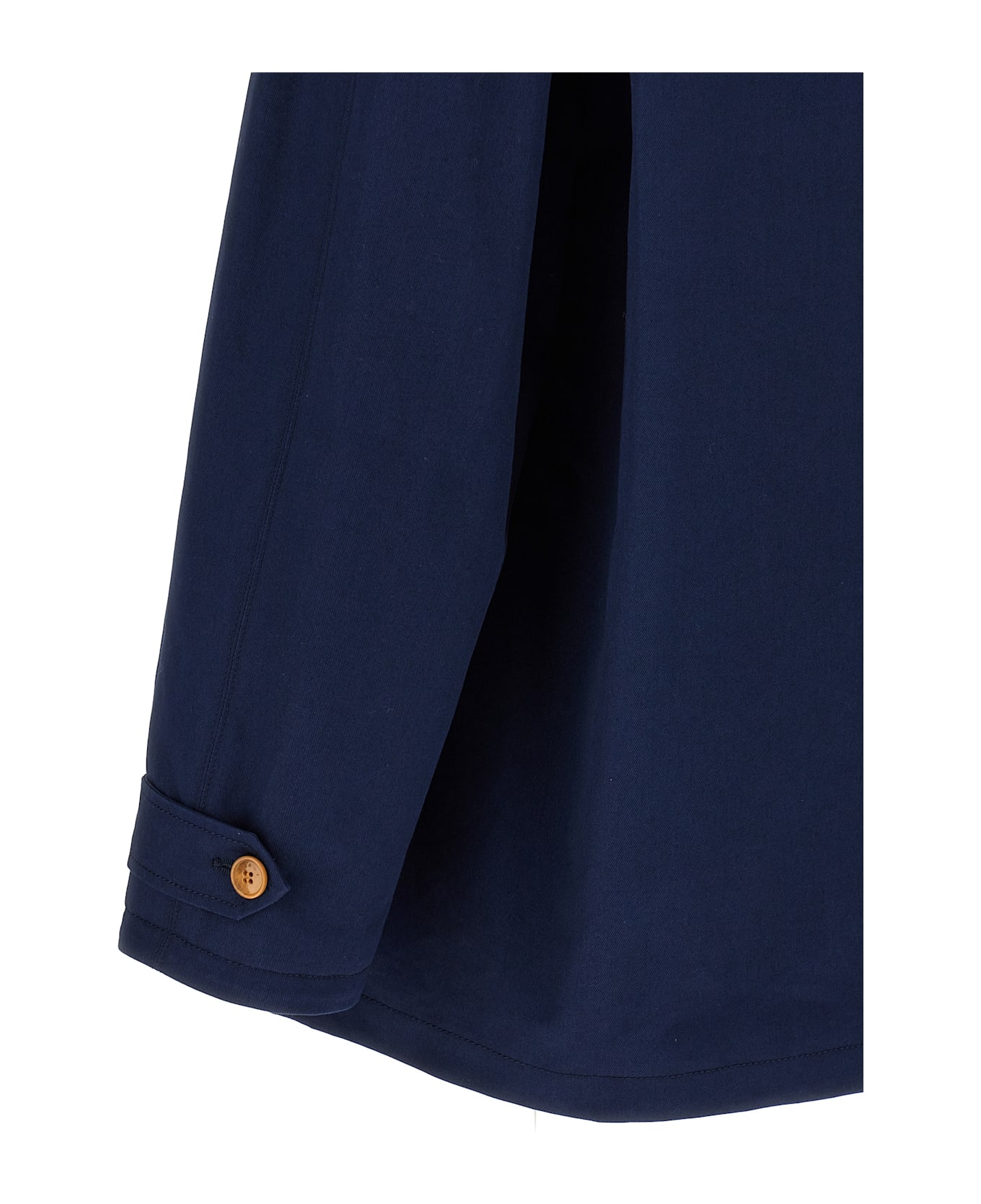 Marni Cotton Gabardine Parka - Blue