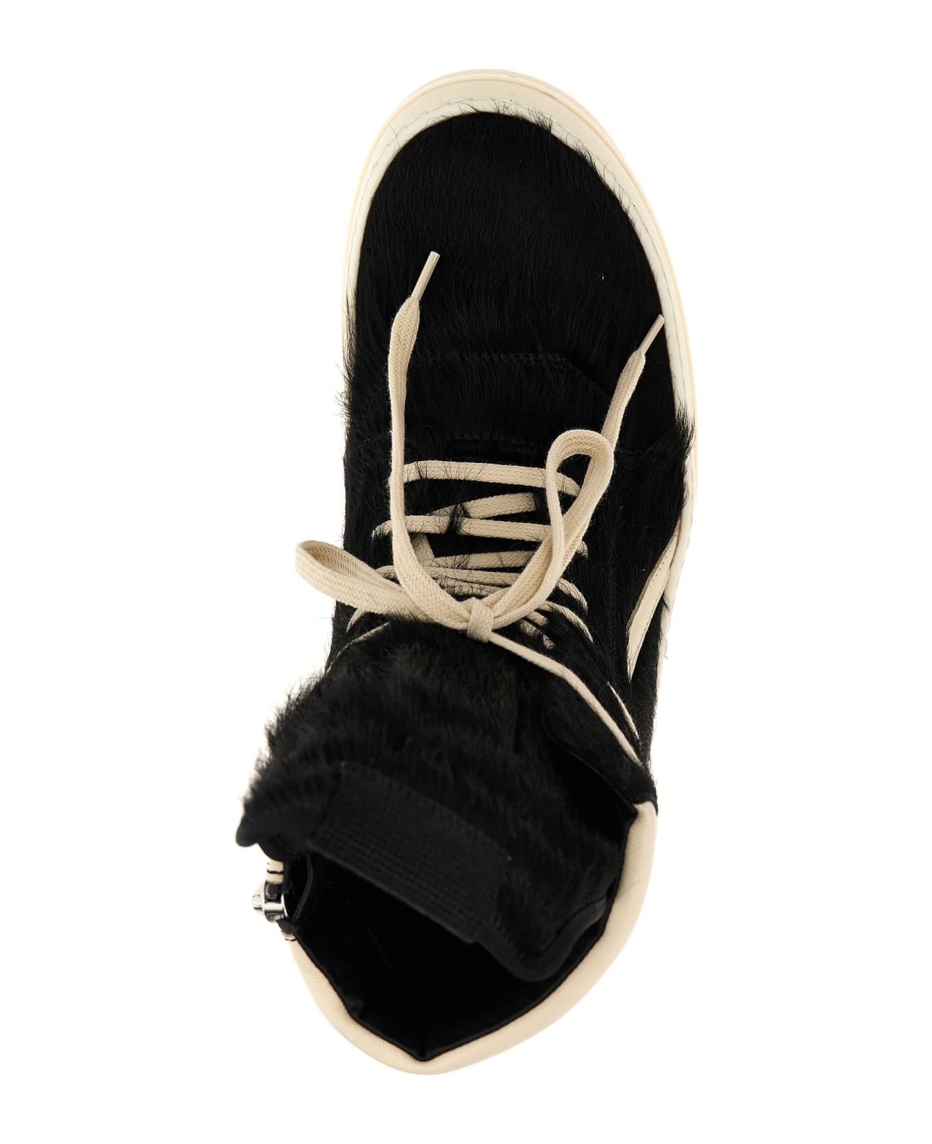 Rick Owens 'geobasket' Sneakers - White/Black