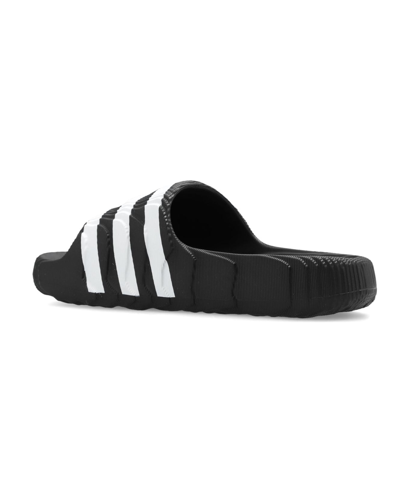 Adidas Originals 'adilette 22' Slides - Black フラットシューズ
