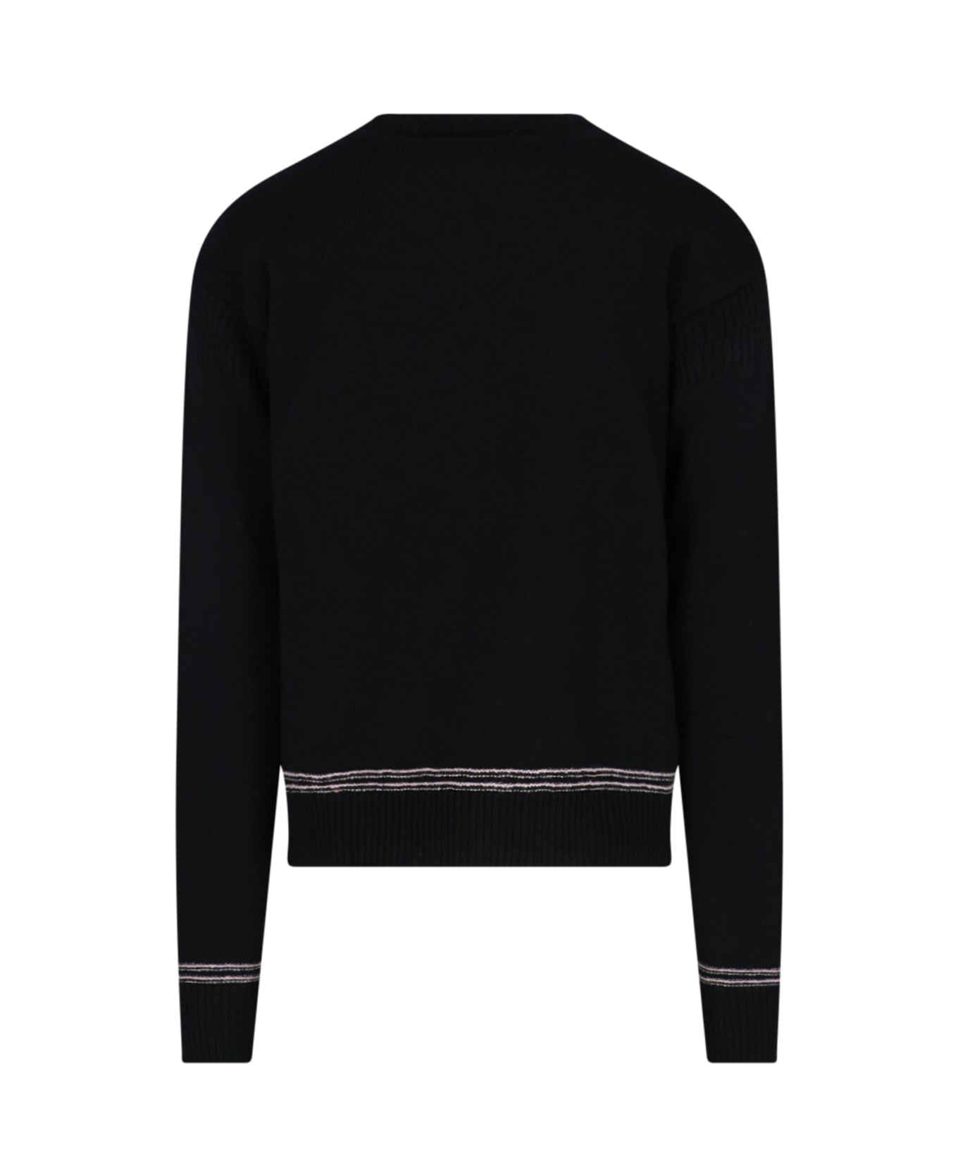 Marni Logo Crewneck Jumper - Black ニットウェア