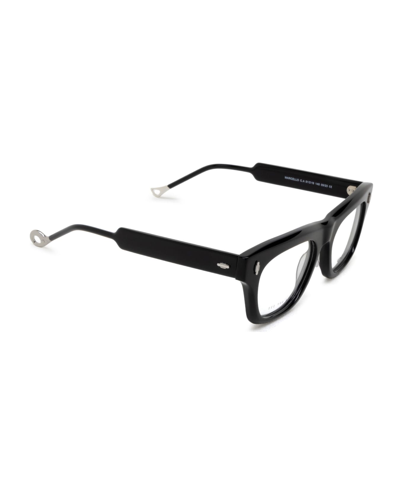Eyepetizer Marcello Black Glasses - Black
