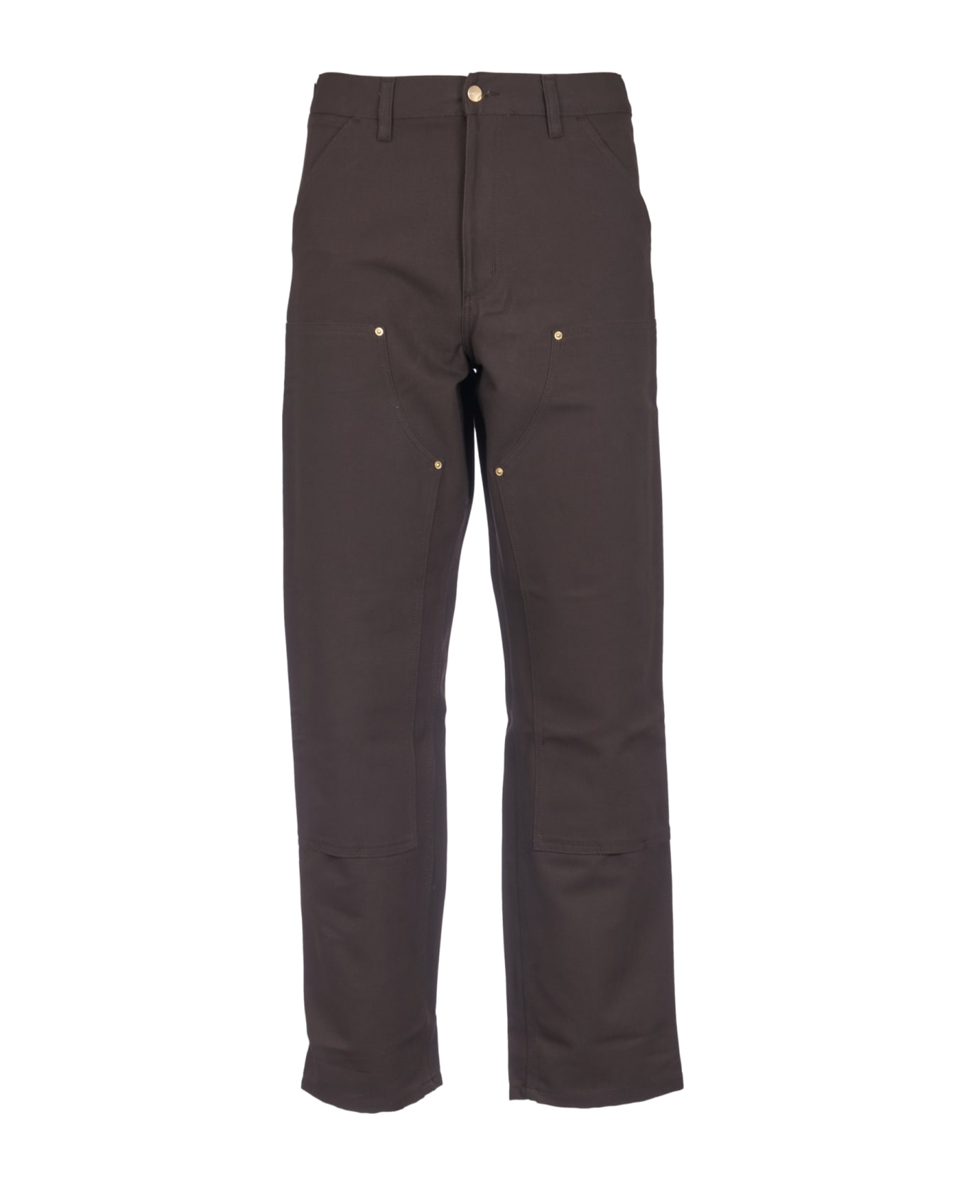Carhartt Straight Buttoned Trousers - Tobacco
