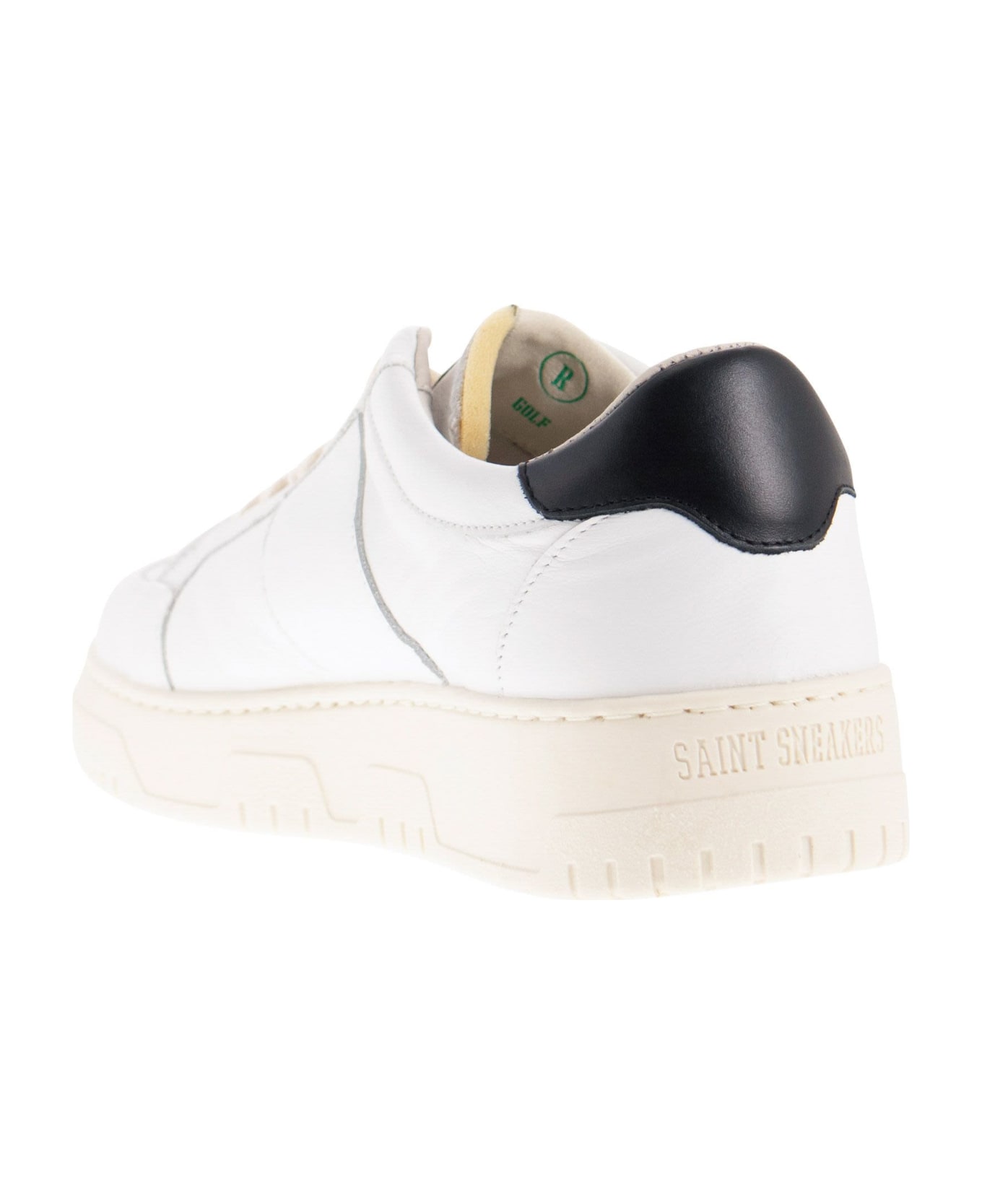 Saint Sneakers Golf - Black And White Trainers - White/black