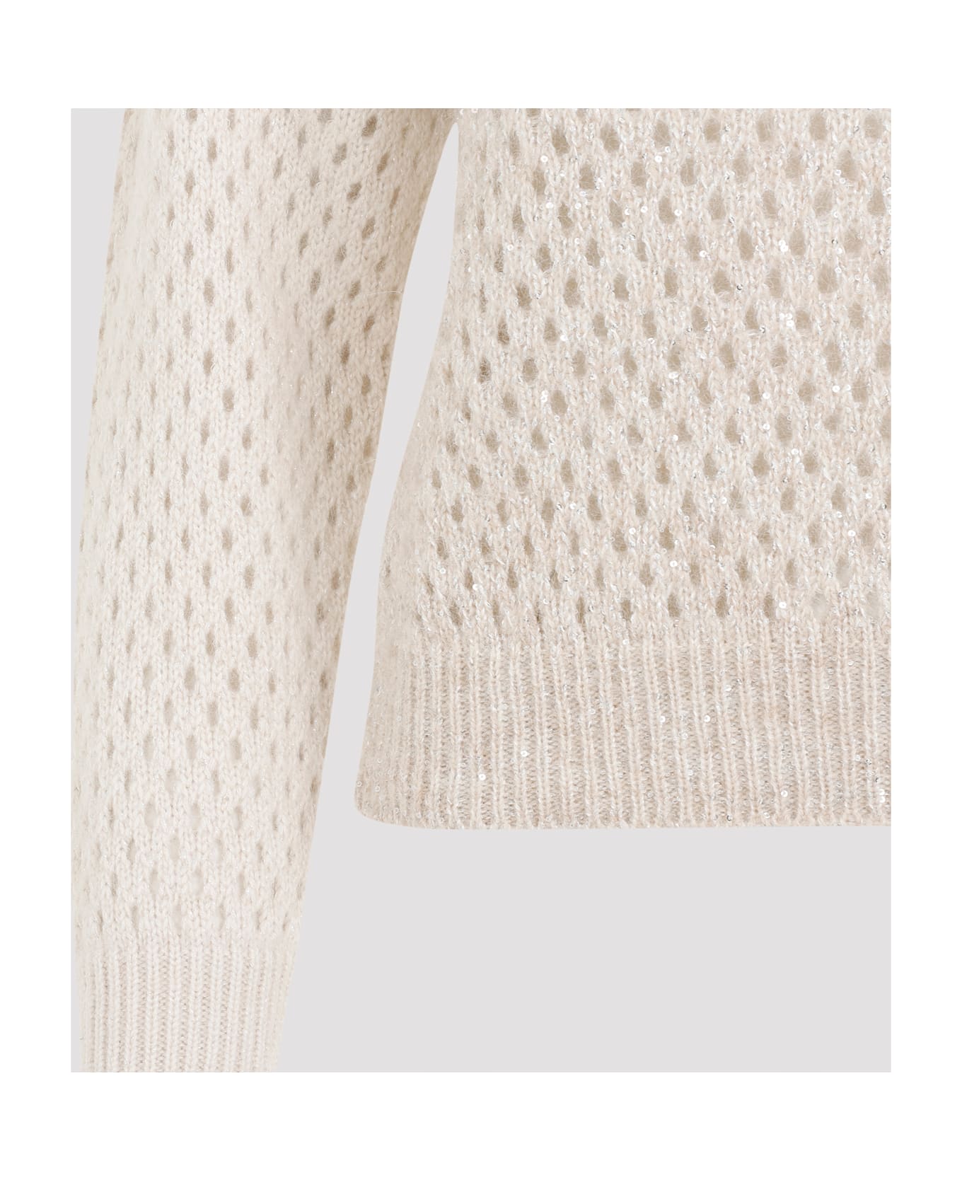 Peserico Rete Sweater - Beige