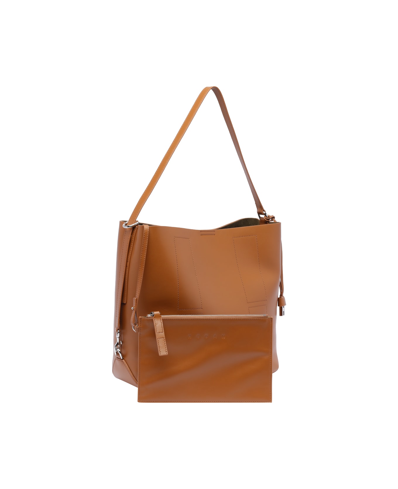 Hogan Medium Hocket Hobo Bag - Brown