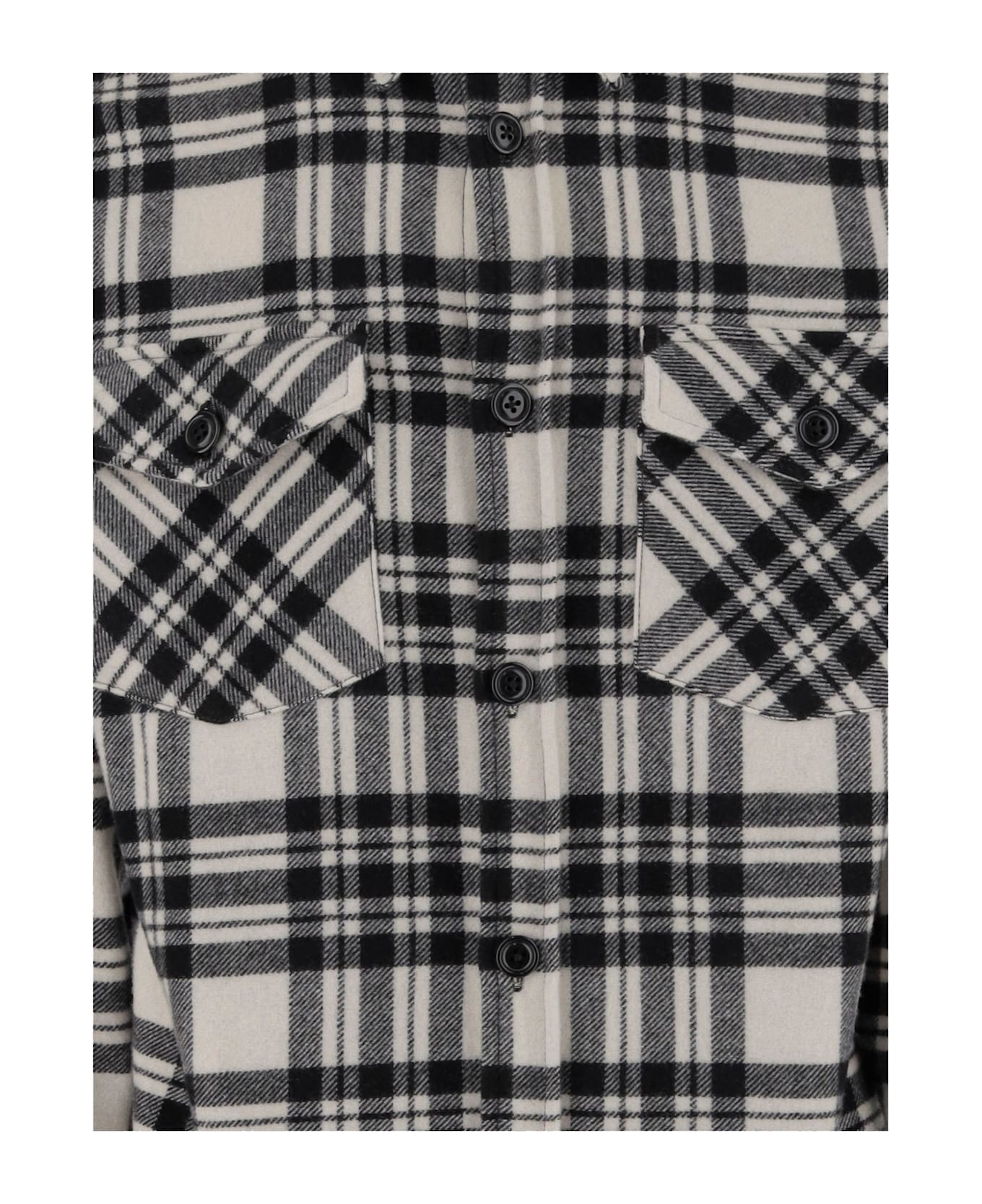 Woolrich Cashmere Shirt With Check Pattern By Todd Snyder - Red