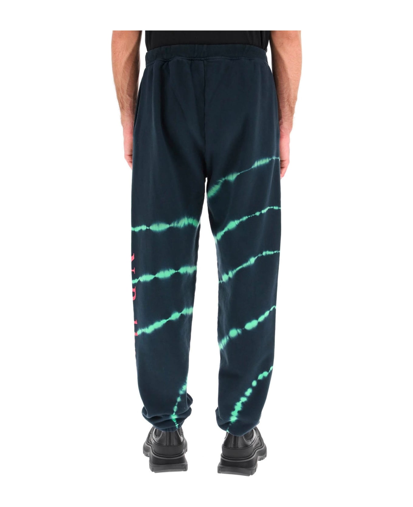 Aries Tie Dye-print Track Trousers - Green スウェットパンツ