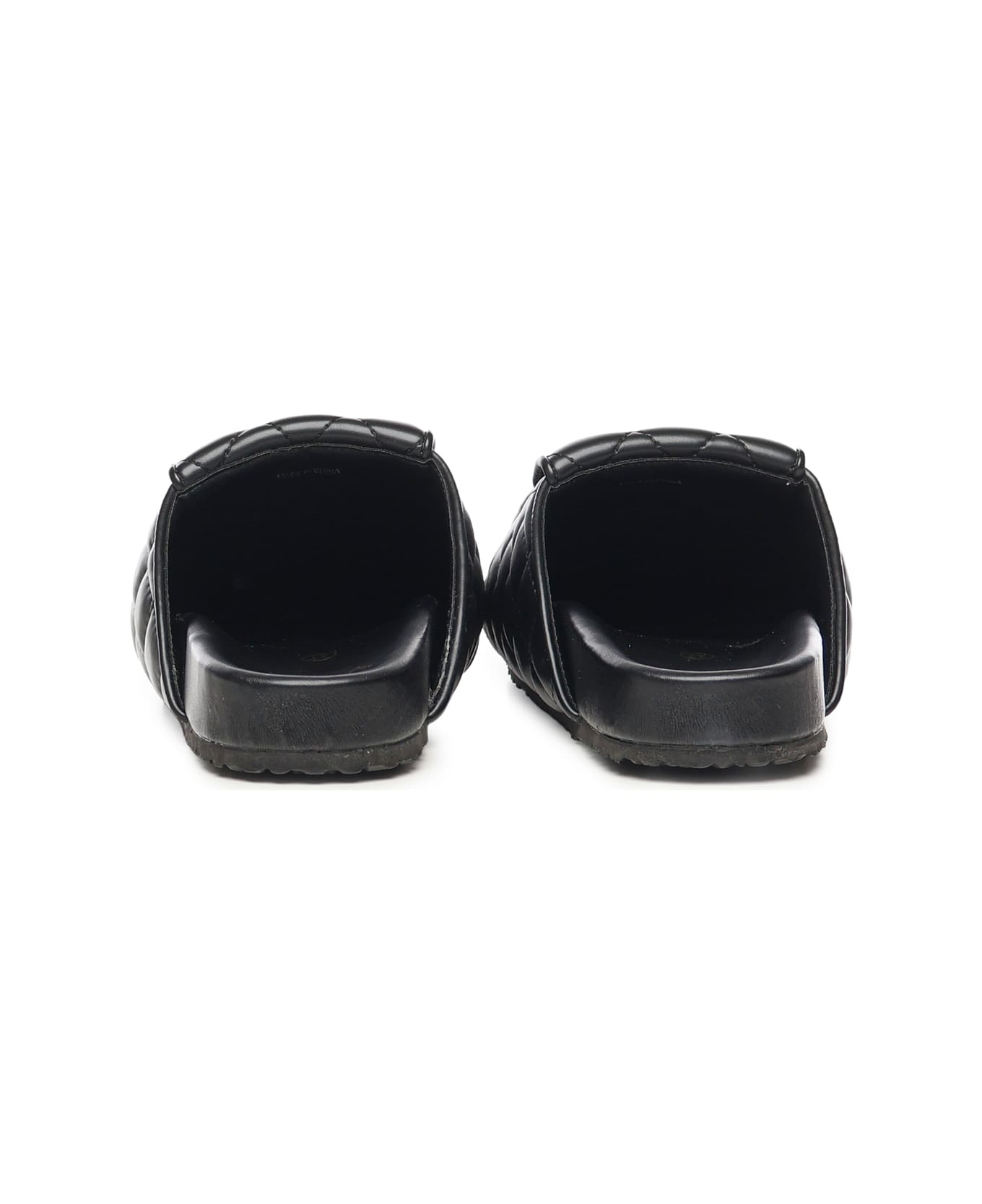 V73 Keira Slipper With Logo - Black