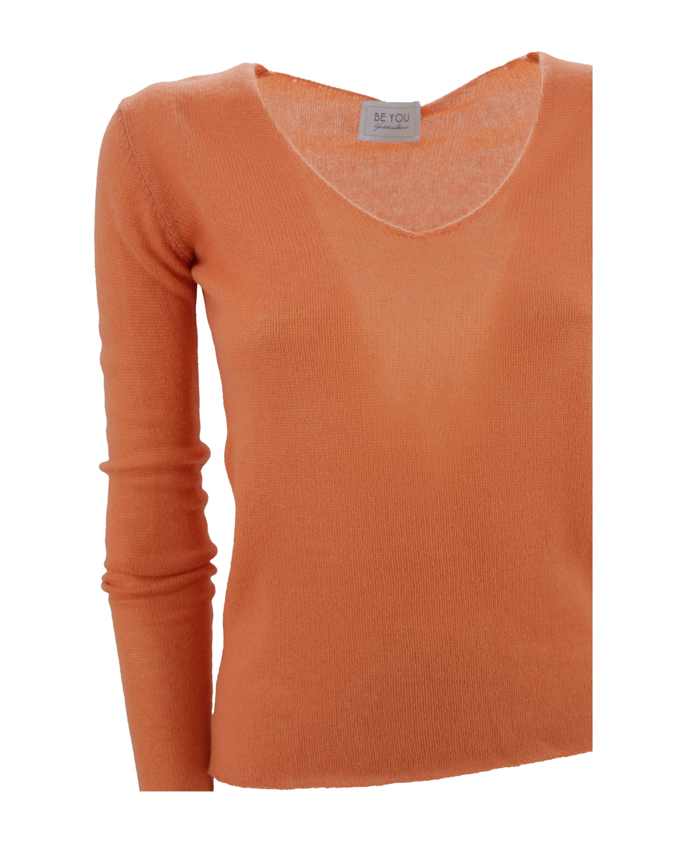 Be You V-neck Sweater - Orange
