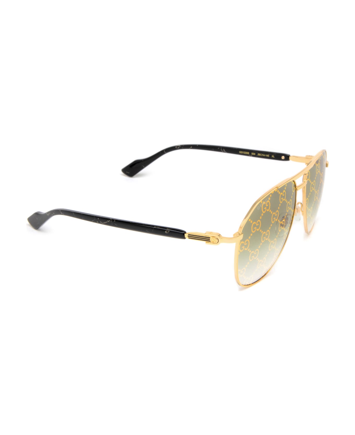 Gucci Eyewear Gg1220s Gold Sunglasses - Gold