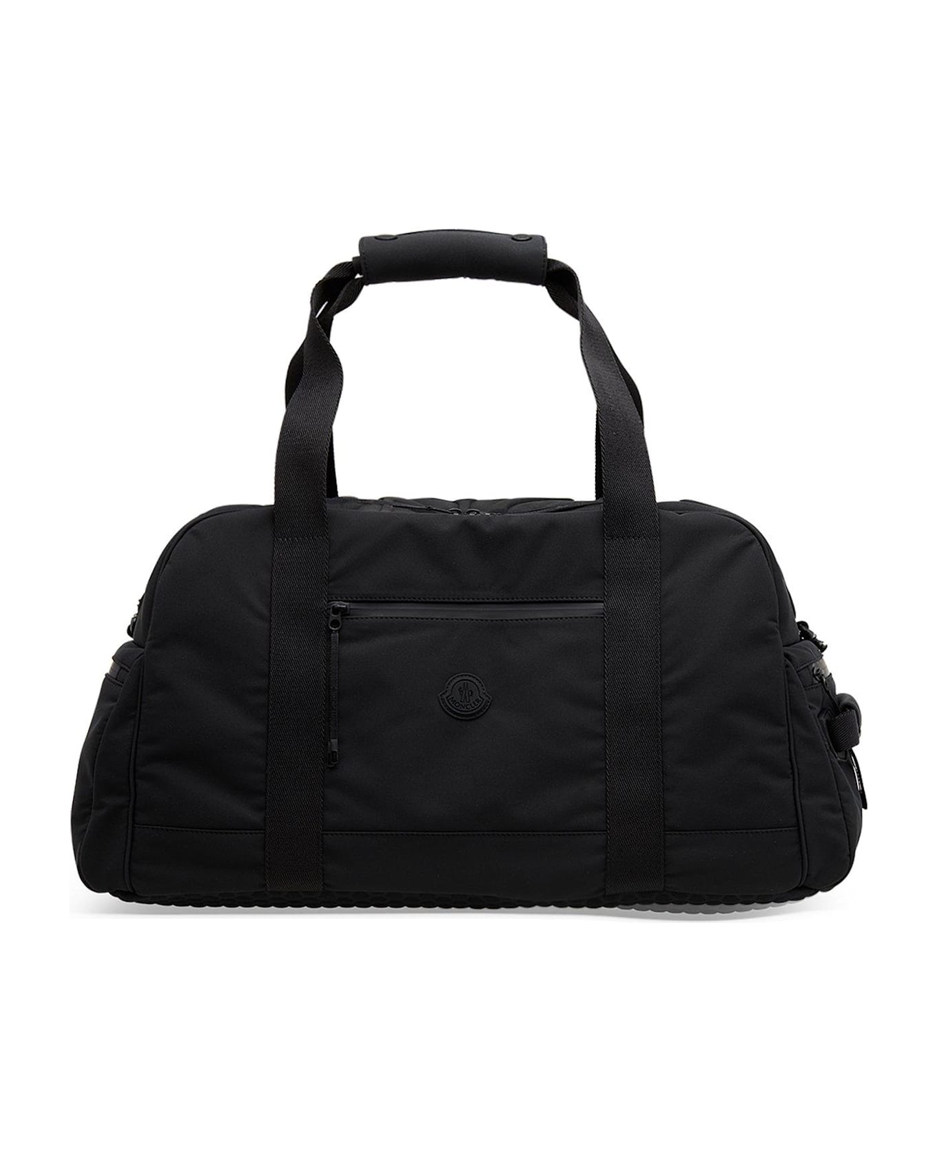 Moncler Alchemy Logo Patch Handbag - Black