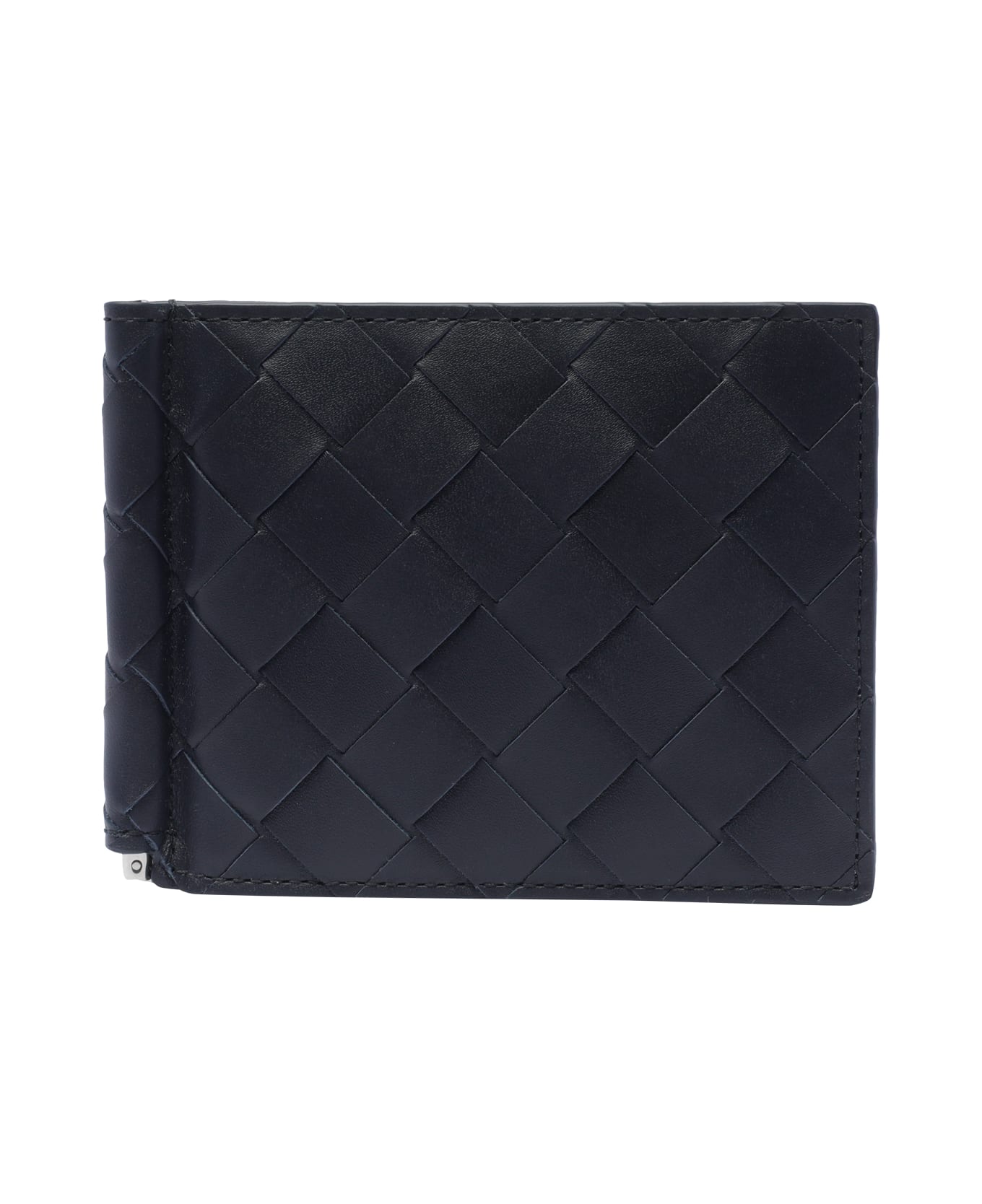 Bottega Veneta Intrecciato Bi-fold Wallet - Blue