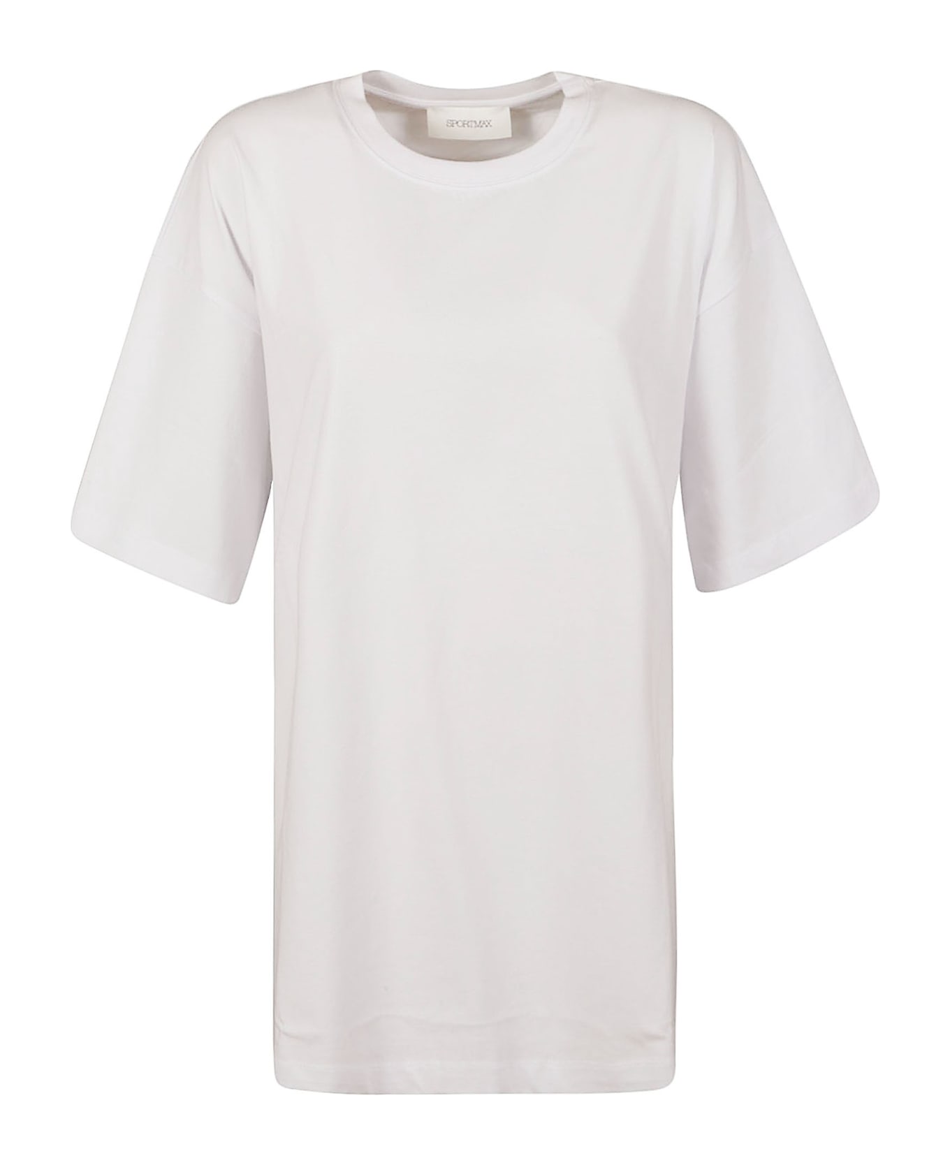 SportMax Blocco Oversized T-shirt - Bianco