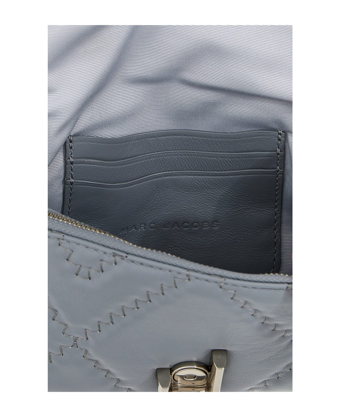 Marc Jacobs Logo Shoulder Bag - Gray