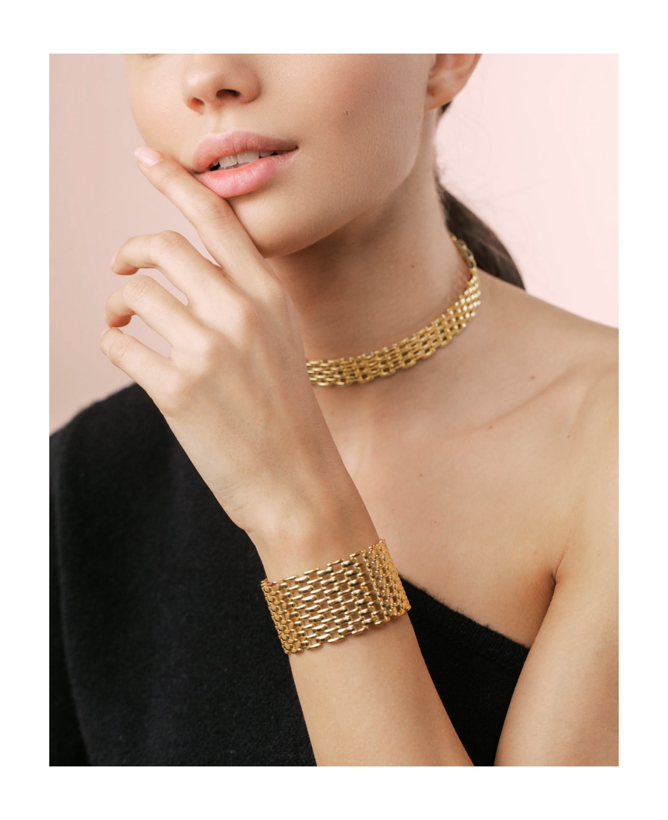 Federica Tosi Bracelet Dalia Gold - GOLD ブレスレット