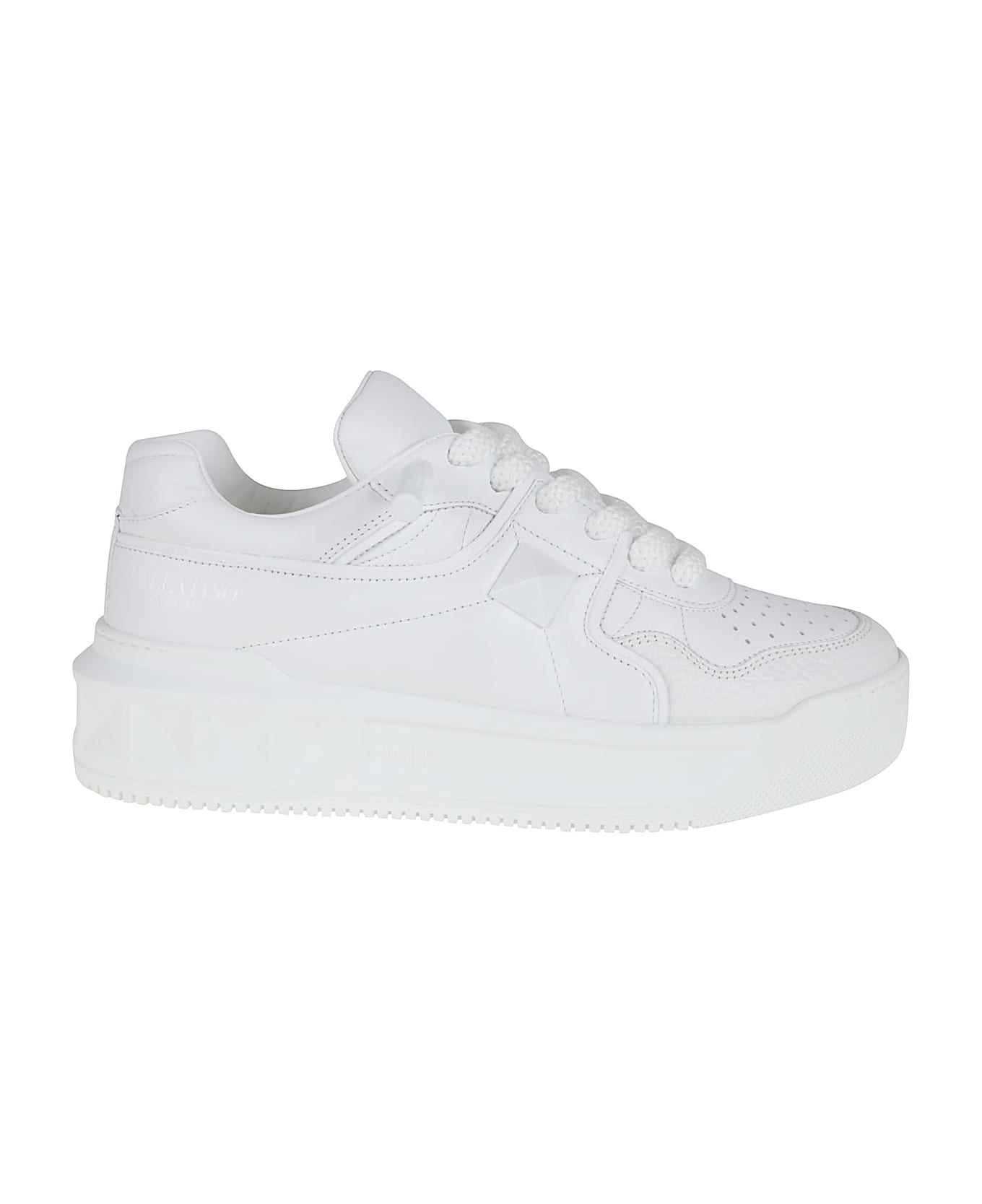 Valentino Garavani Sneaker One Stud Xl - Bo Bianco